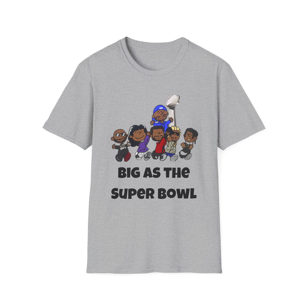 Kendrick Lamar Big As The Super Bowl Halftime Show Tee Hip Hop Graphic Shirt