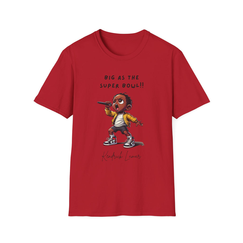 Kendrick Lamar Big As The Super Bowl Halftime Show Tee Hip Hop Graphic Shirt