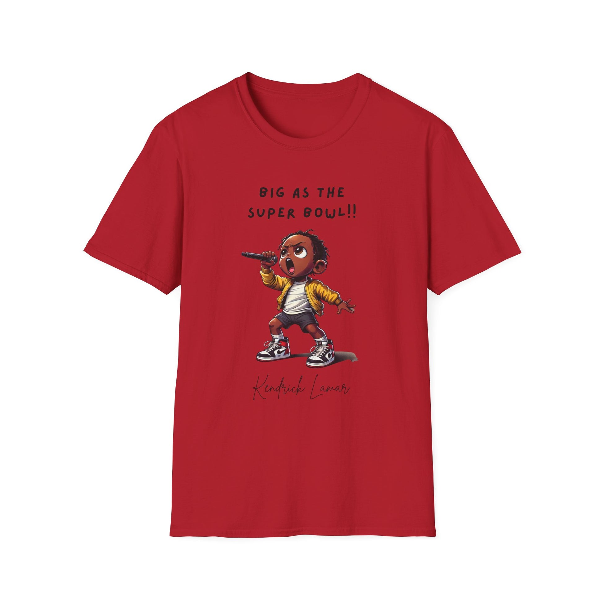 Kendrick Lamar Big As The Super Bowl Halftime Show Tee Hip Hop Graphic Shirt