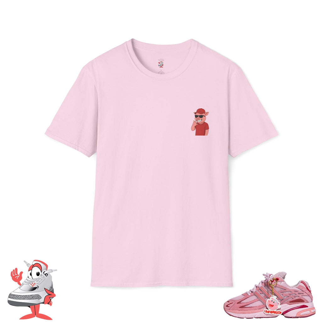 Matching Shirt For Unheardof X Adidas Pork Chop Piggy Runner Sneakers Tee Unisex