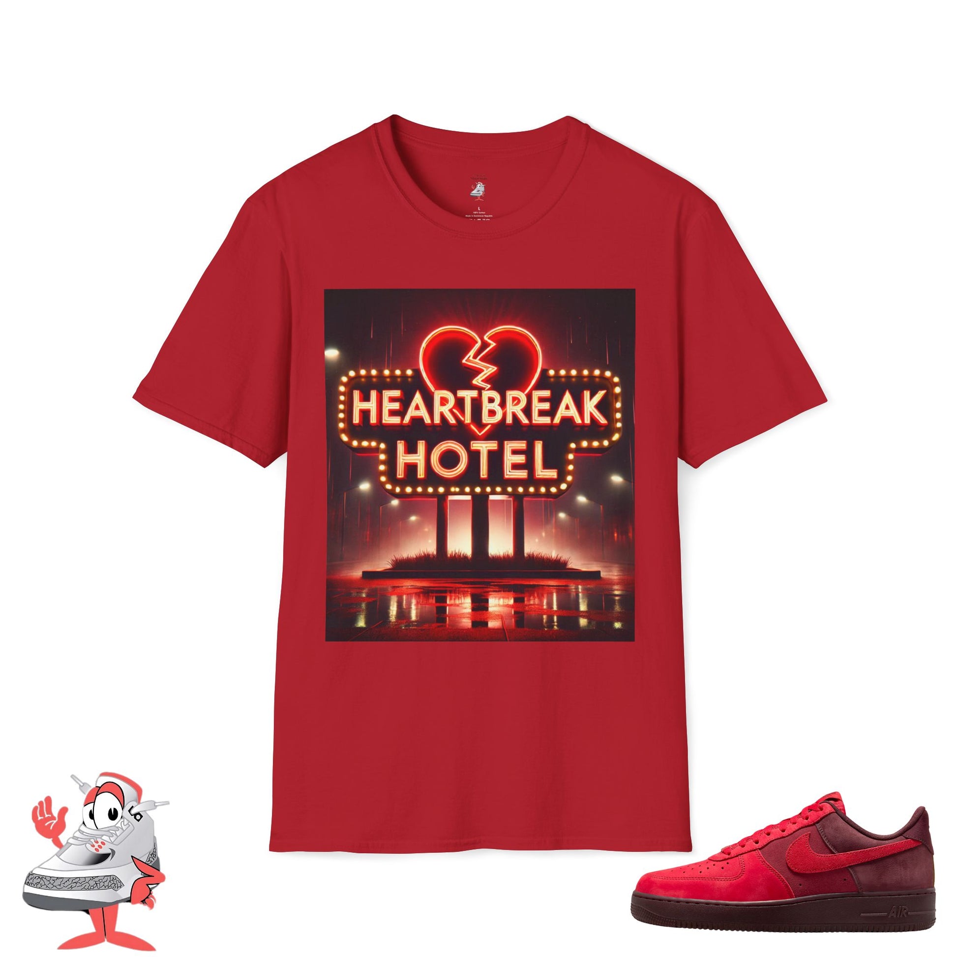 Matching Shirt For Nike Valentines Day AF1 Heartbreak Hotel Layers Of Love 2025