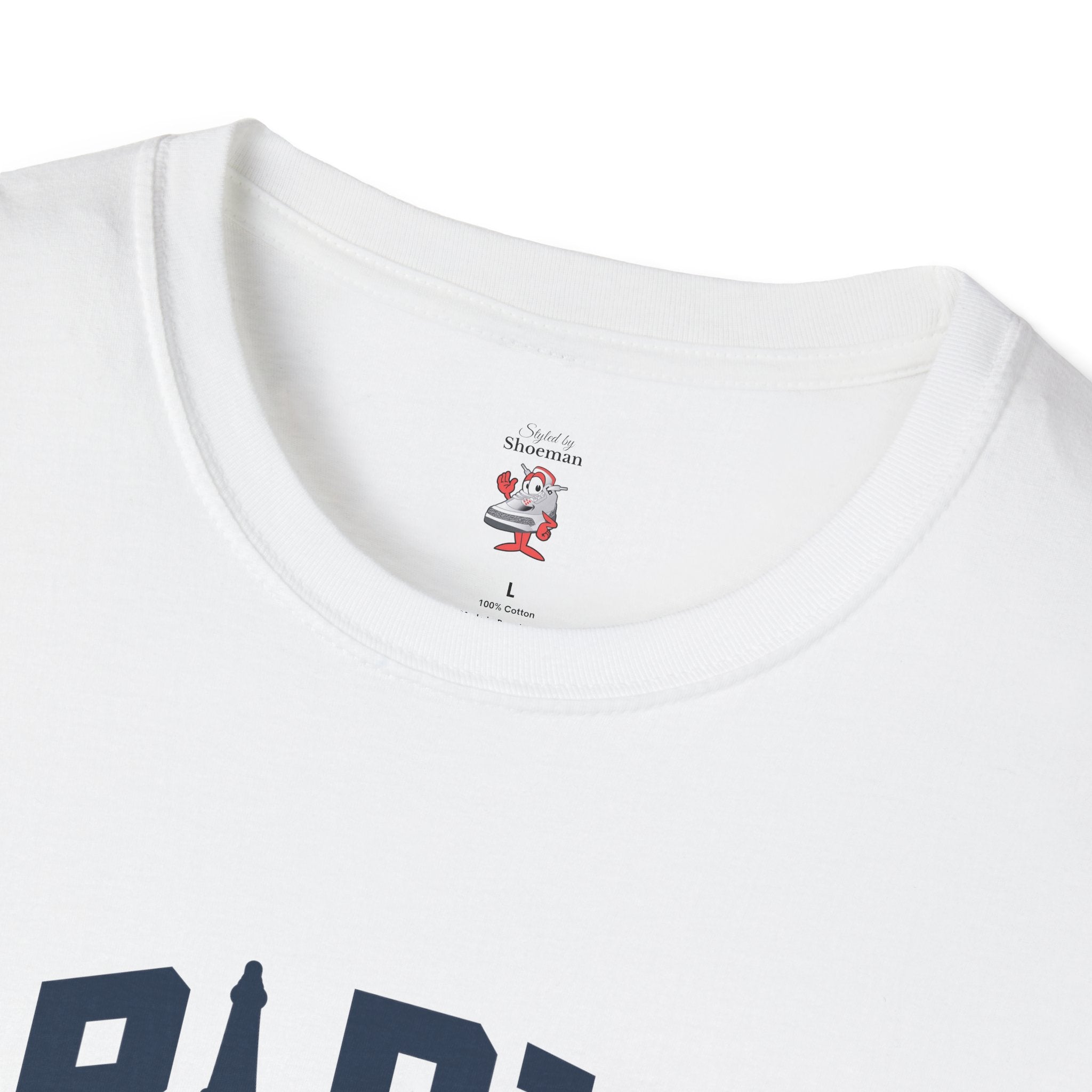 jordan 12 blue and white shirt