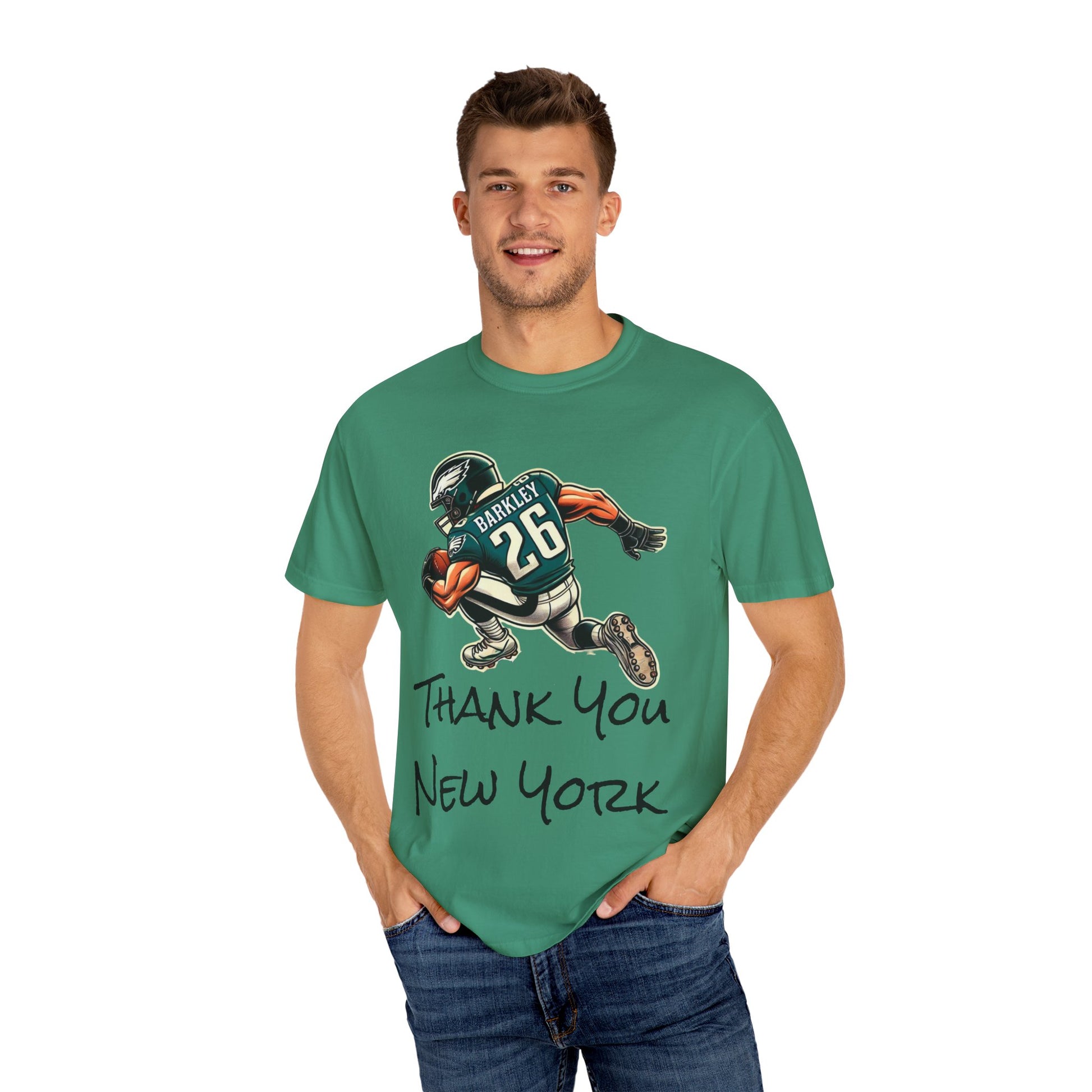 Thank You NY Saquan Barkley Football Graphic Shirt NFL Philadelphia Eagles
