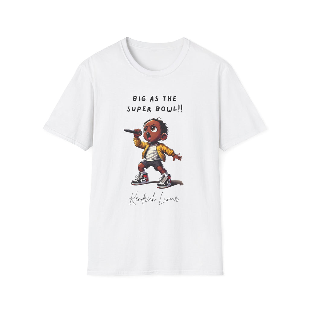 Kendrick Lamar Big As The Super Bowl Halftime Show Tee Hip Hop Graphic Shirt