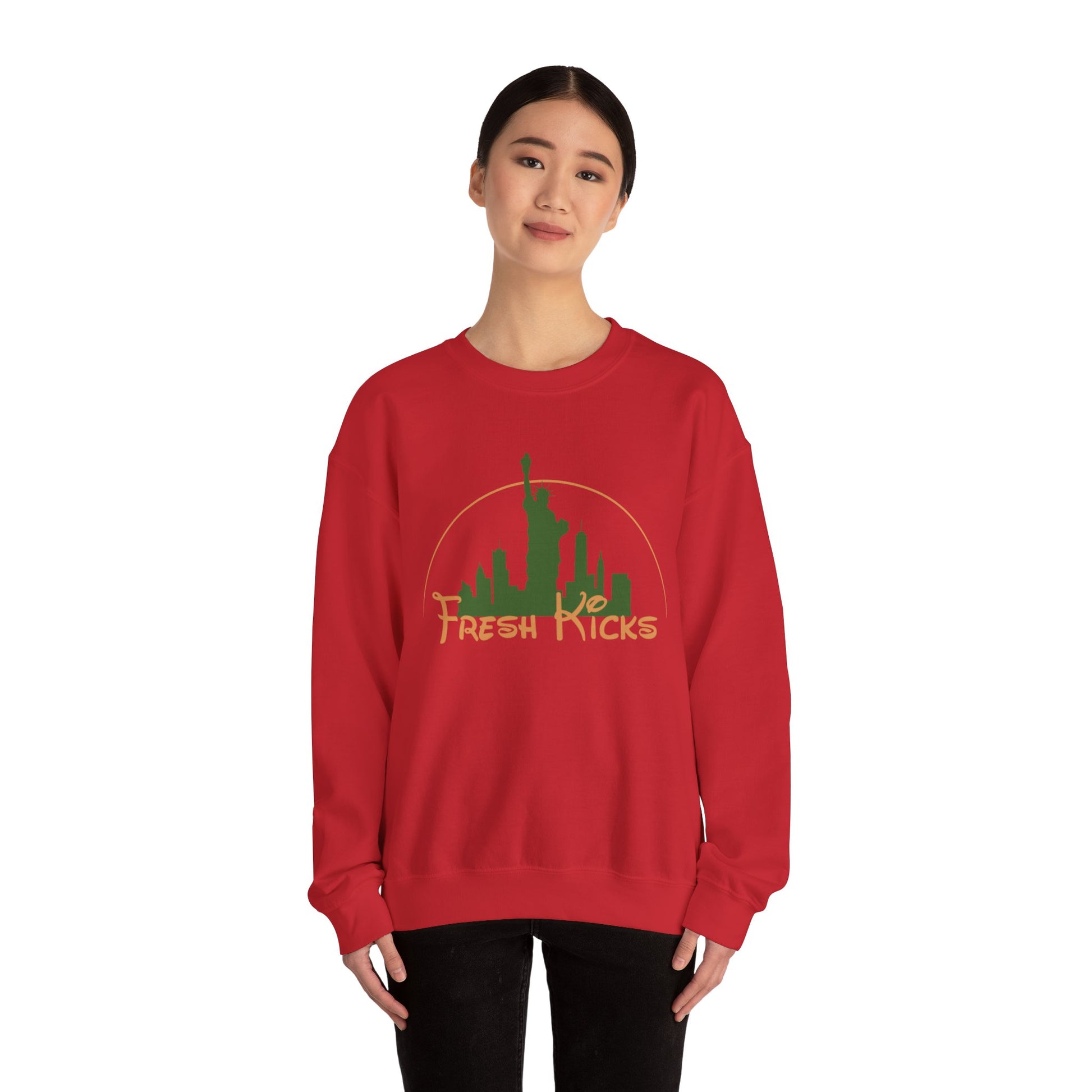 Fresh Kicks Wizard Of Oz Nike Dunk SB Matching Crewneck Sweater Pullover Ruby