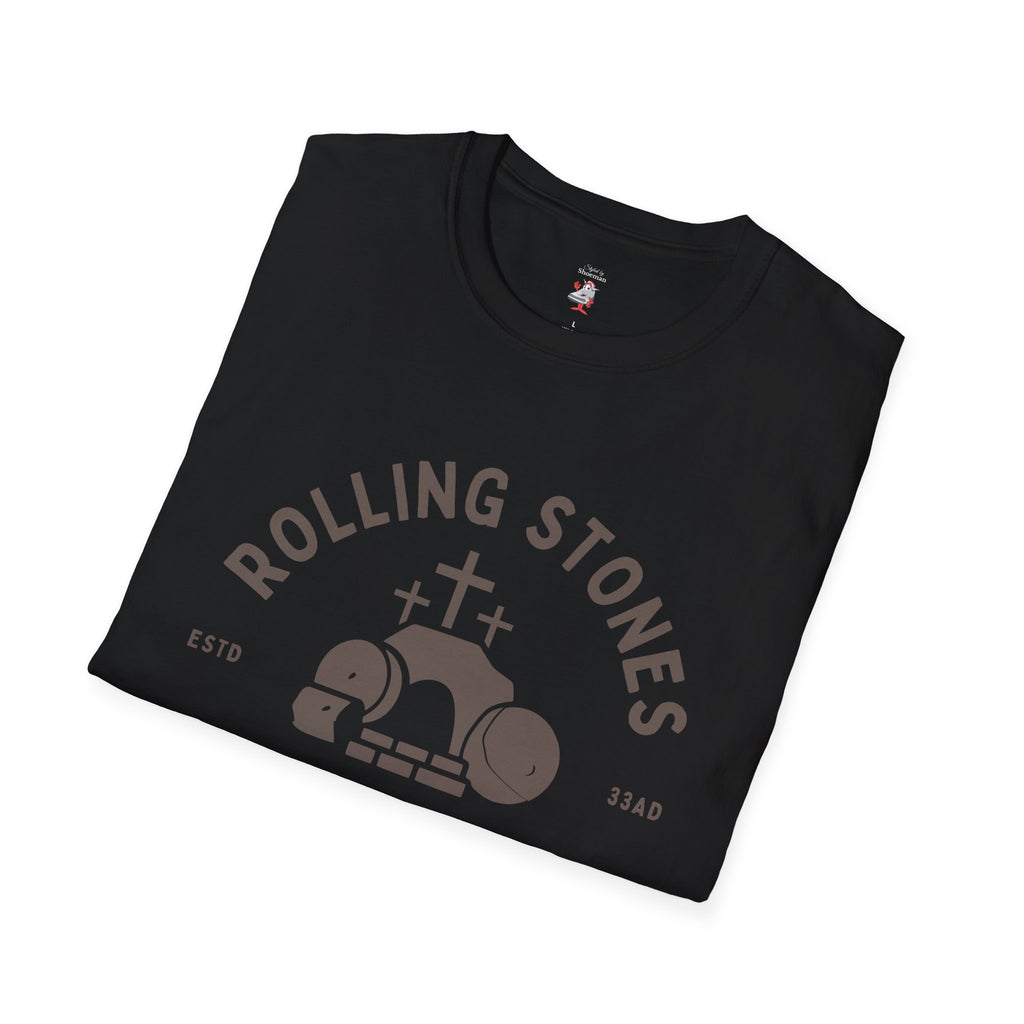 Matching Shirt For Air Jordan Retro 4 Cave Stone Sneaker Match Tee Christian Rolling Stone