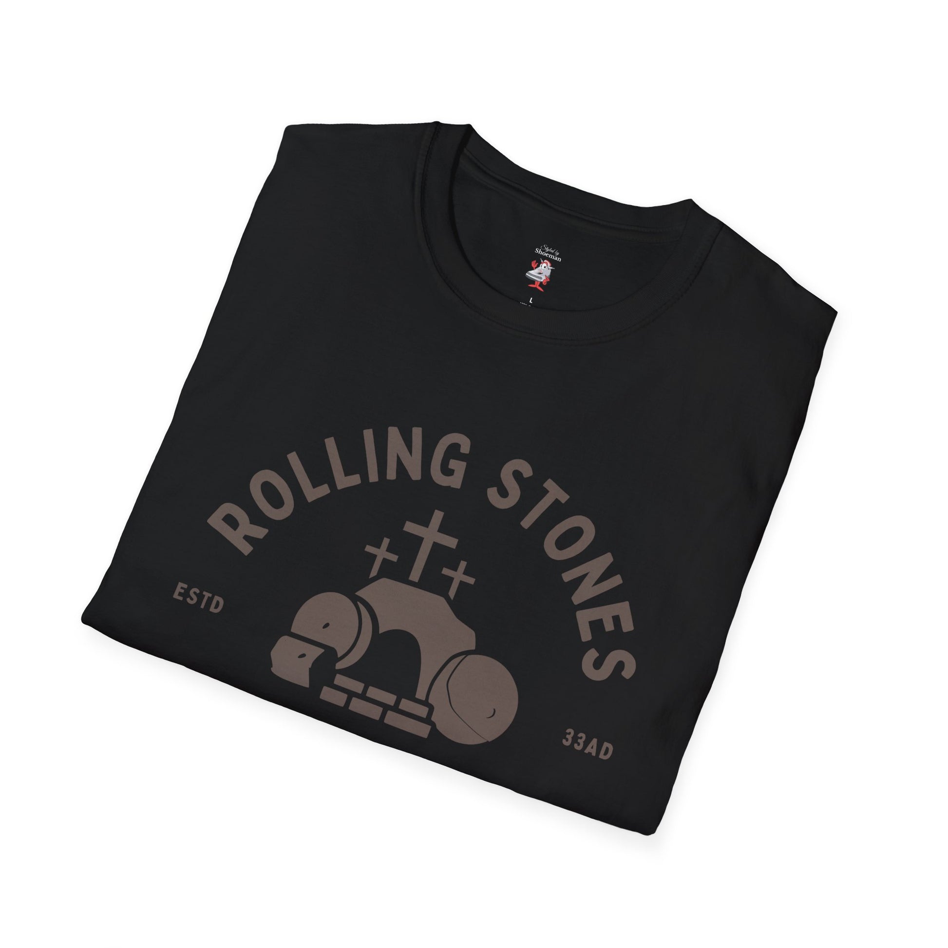 Matching Shirt For Air Jordan Retro 4 Cave Stone Sneaker Match Tee Christian Rolling Stone