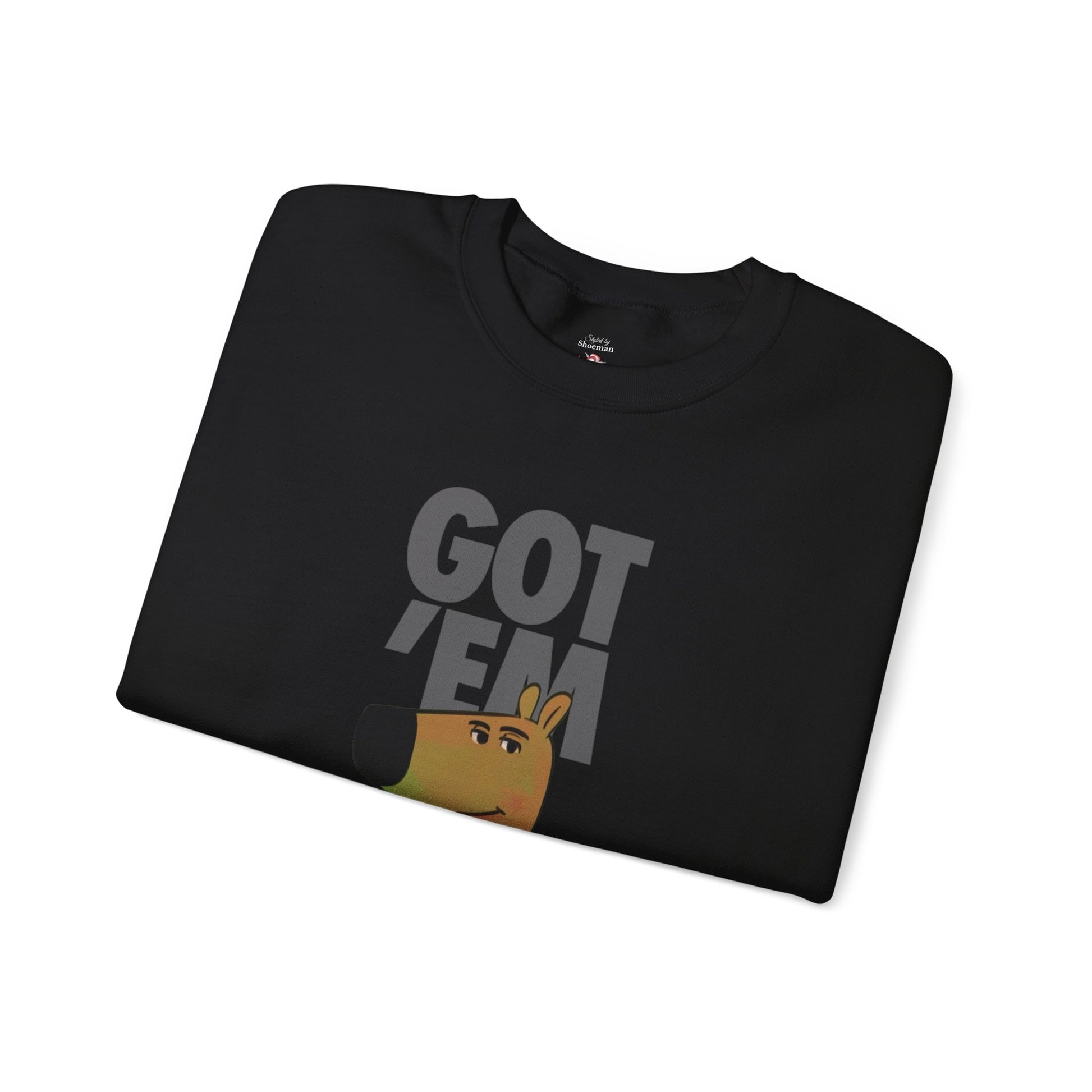 Chill Guy Got Em Matching Crewneck Sweater For Jordan Retro 3 Black Cat Unisex