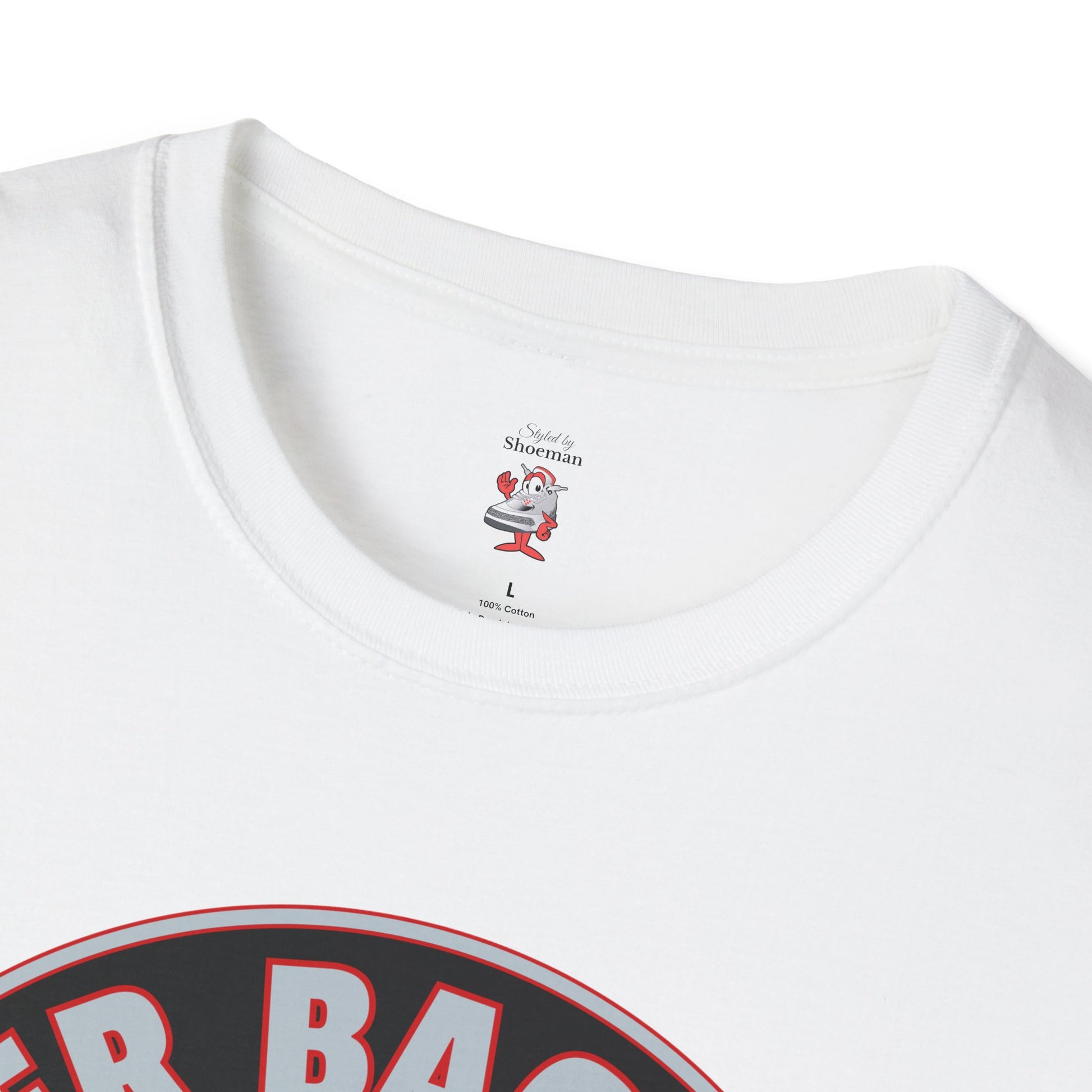 Paper Bag Boys T-Shirt Air Jordan Retro 5 Reimagined Black Metallic Silver Match