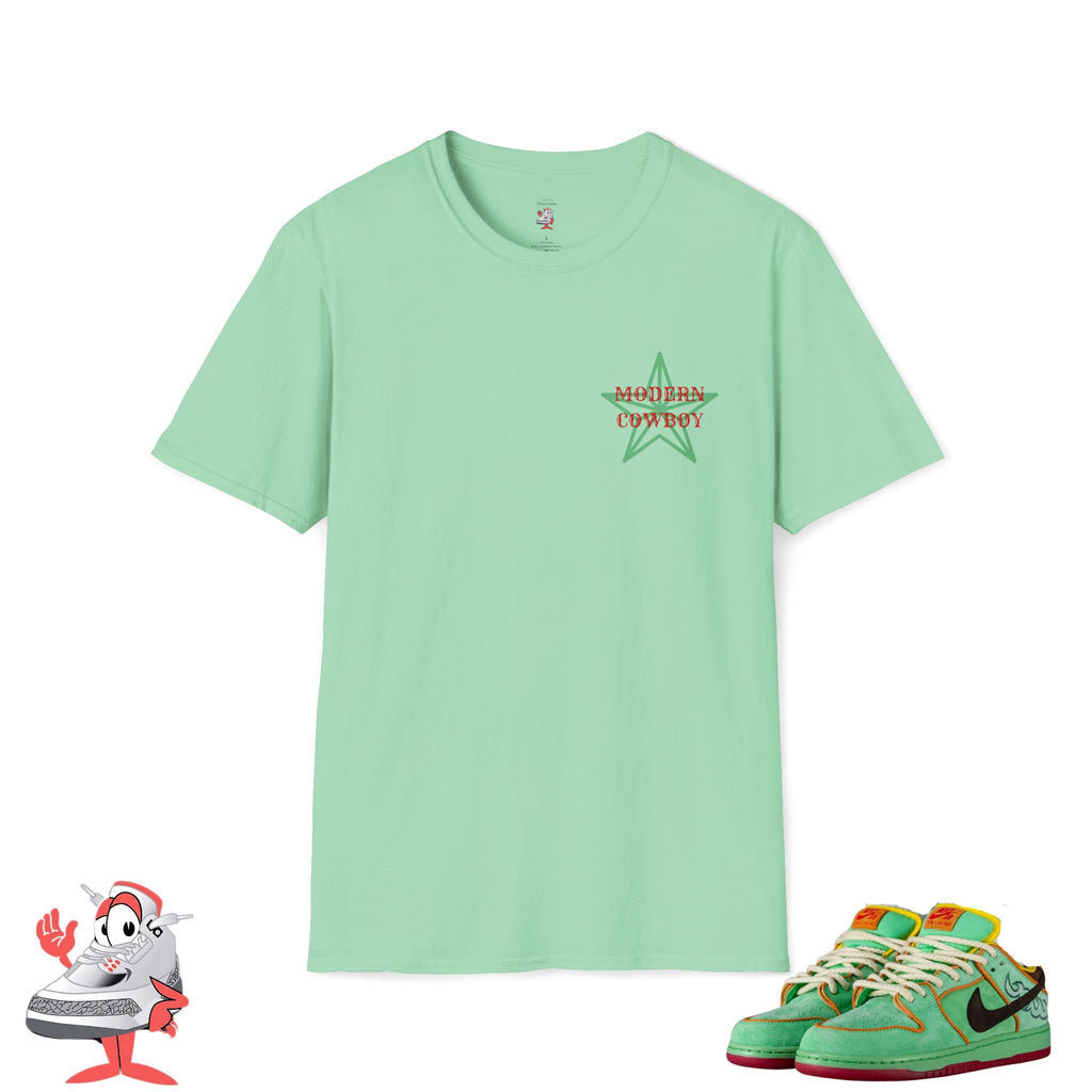 Matching Tee Nike SB Dunk Low Modern Cowboy Shirt Black History Month Skateboard