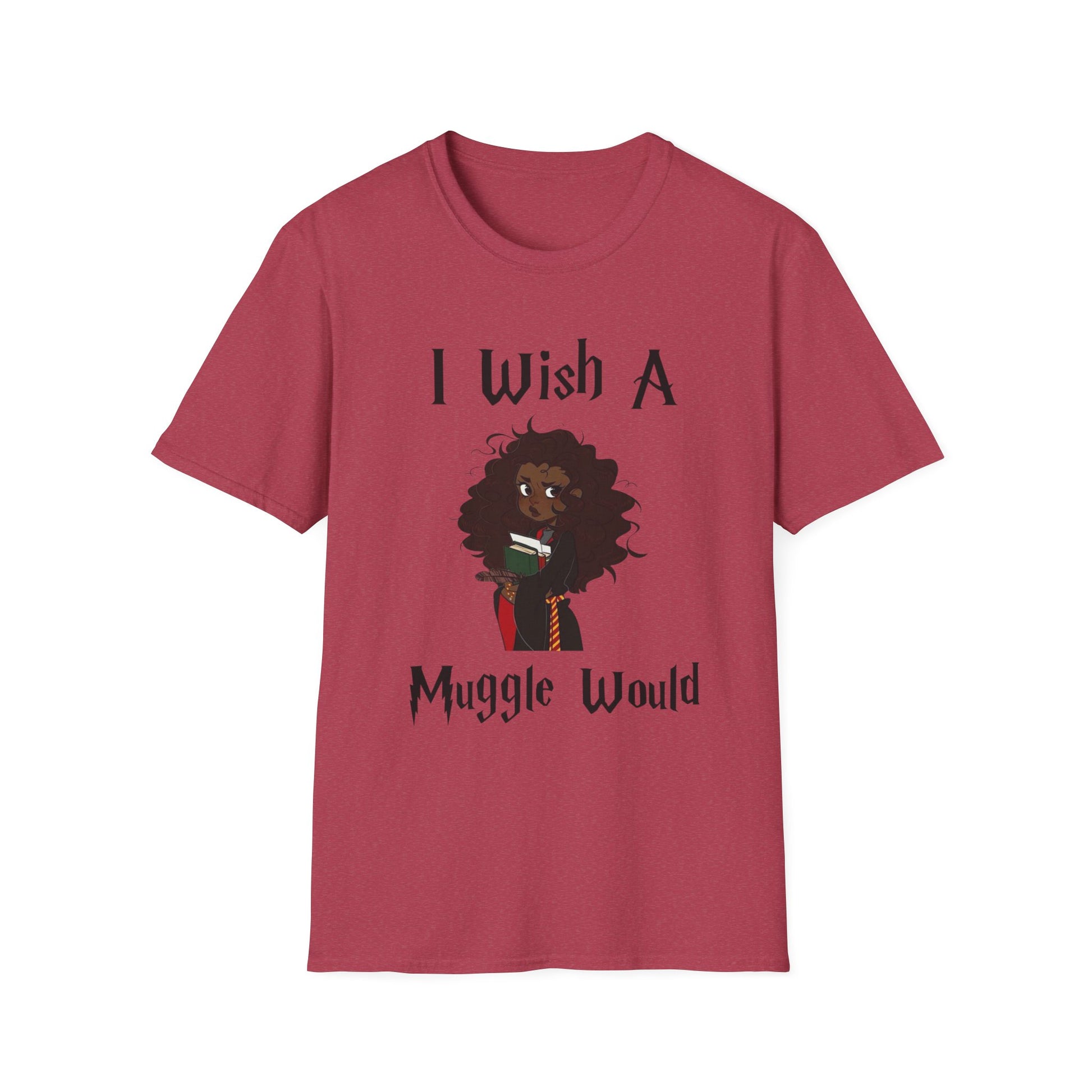 I Wish A Muggle Would Harry Potter Wizarding World T-Shirt Tee Unisex Shirt Soft