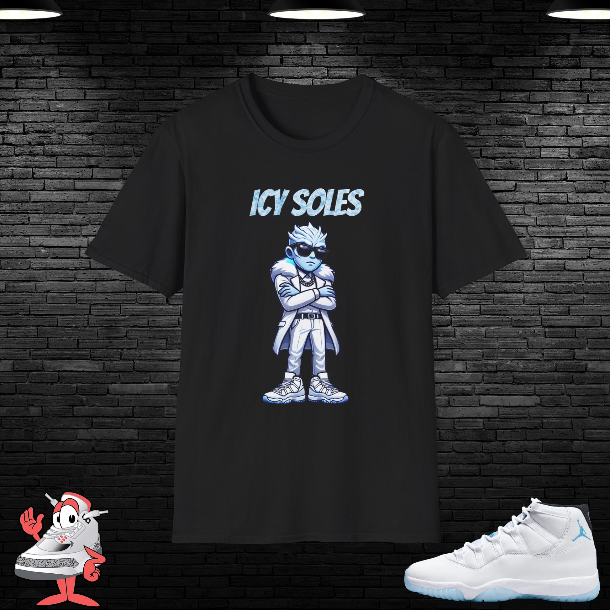 Legend Blue Air Jordan Retro 11 Matching Shirt, Carolina Blue Tee Sneakerhead