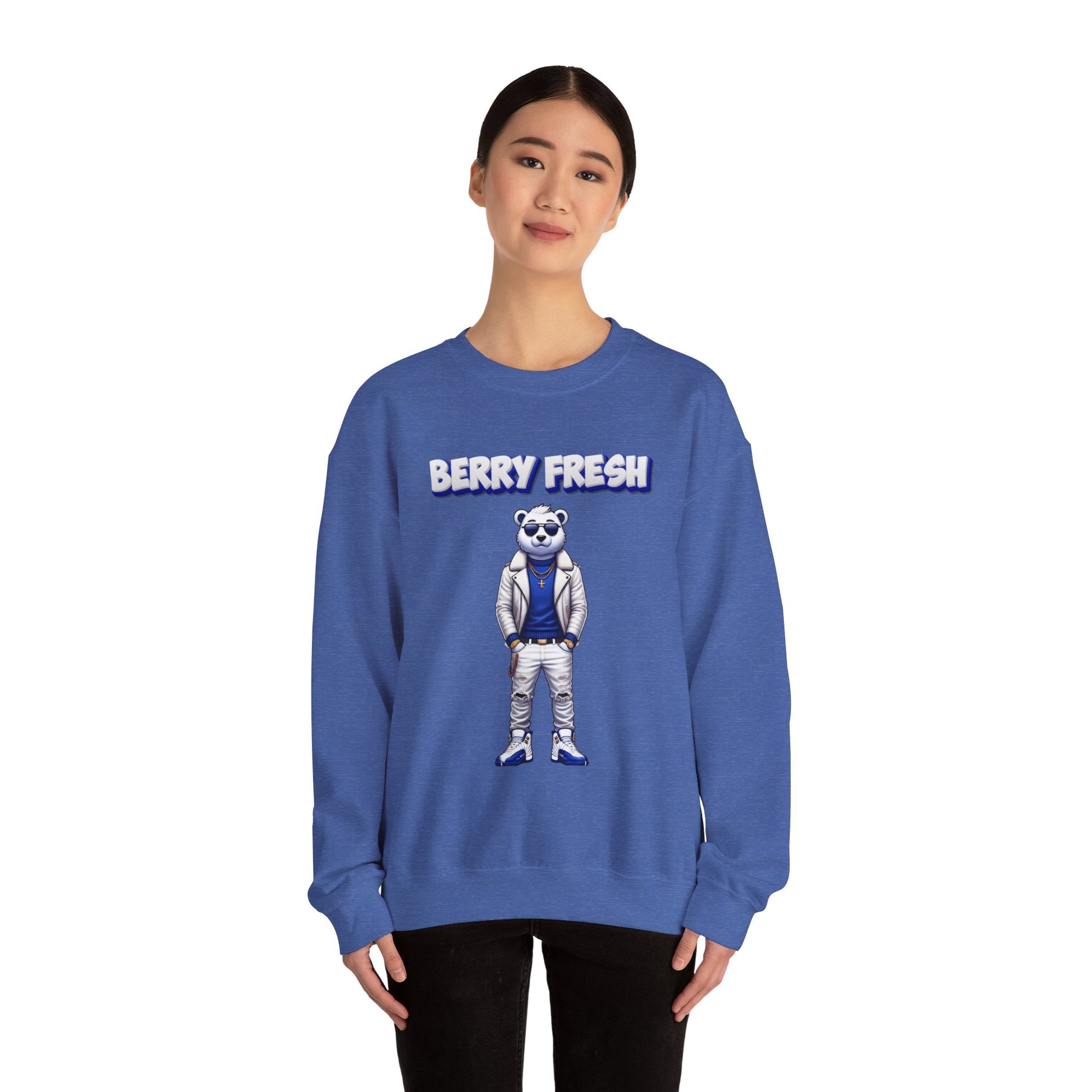 Blueberry Retro 12 Crewneck Sweatshirt Jordan Inspired Jumper Sweater Streetwear