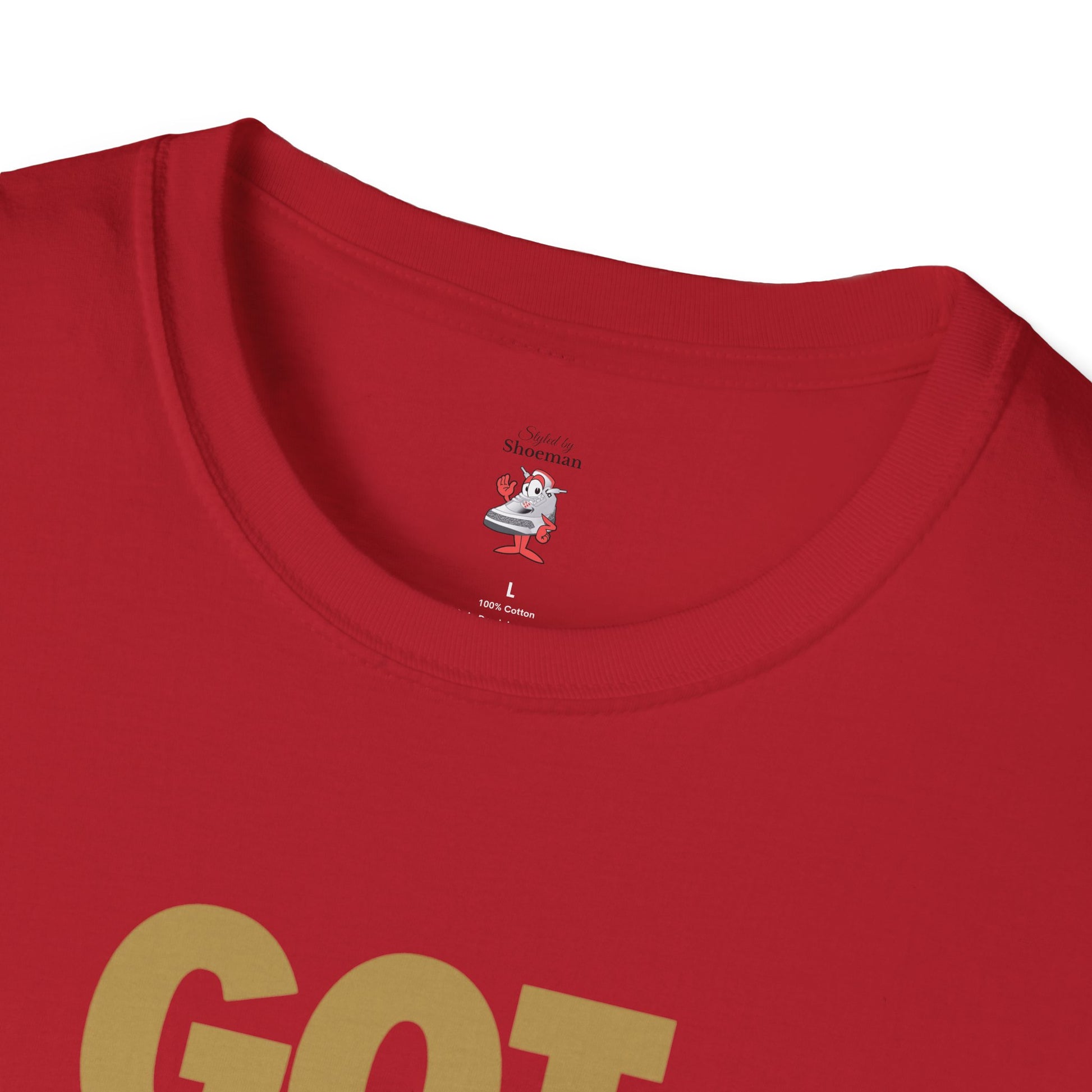 Matching Shirt For Kobe V Prototype Year Of Mamba Snake Red Gold Chill Guy Tee