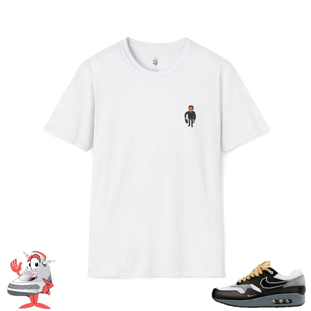 Matching Shirt For Nike Air Max 1 Big Head Mode T-Shirt Goldeneye 007 Match Tee