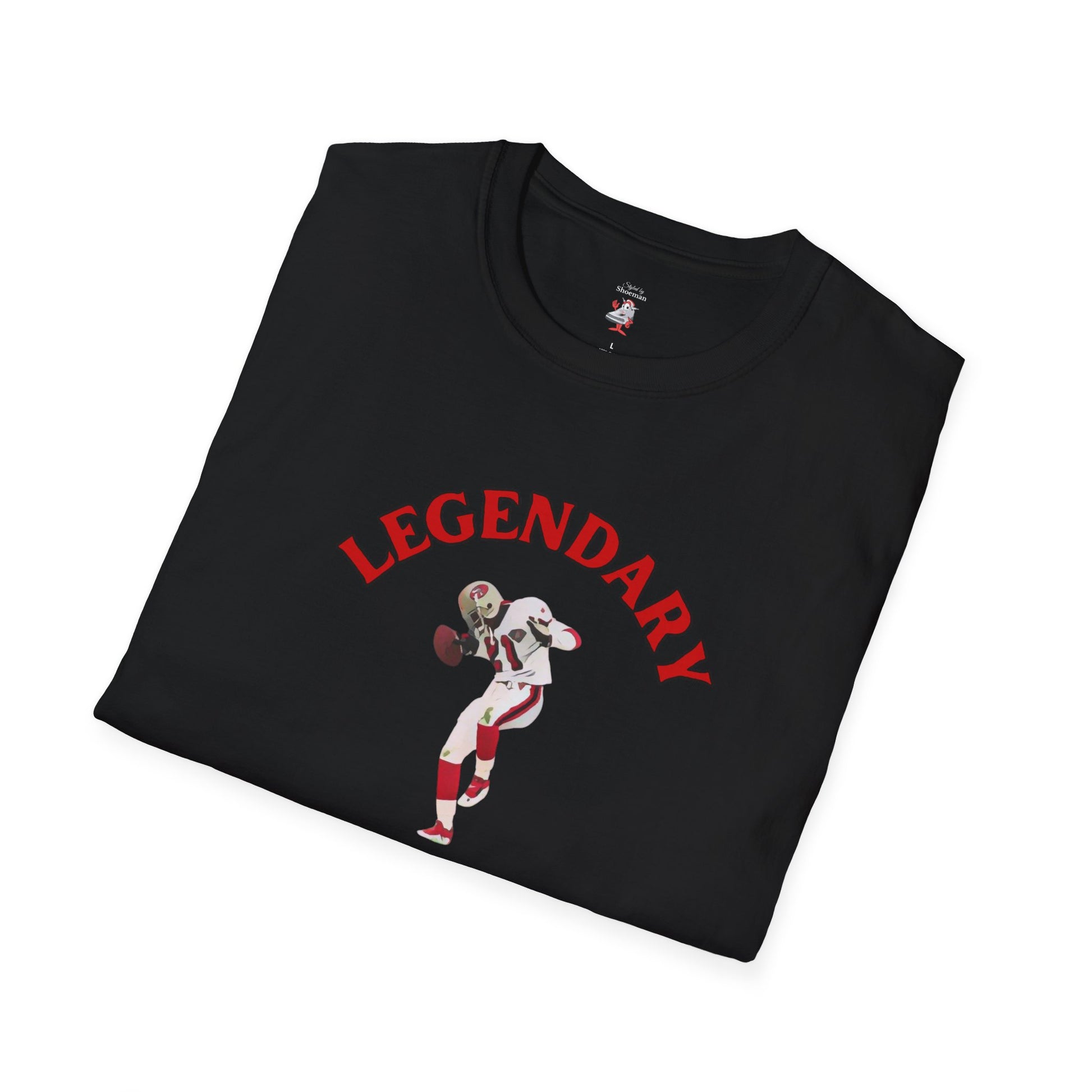 Legendary Swag T-Shirt Matches Nike Air Diamond Turf Prime Red 49ers Tee Deion