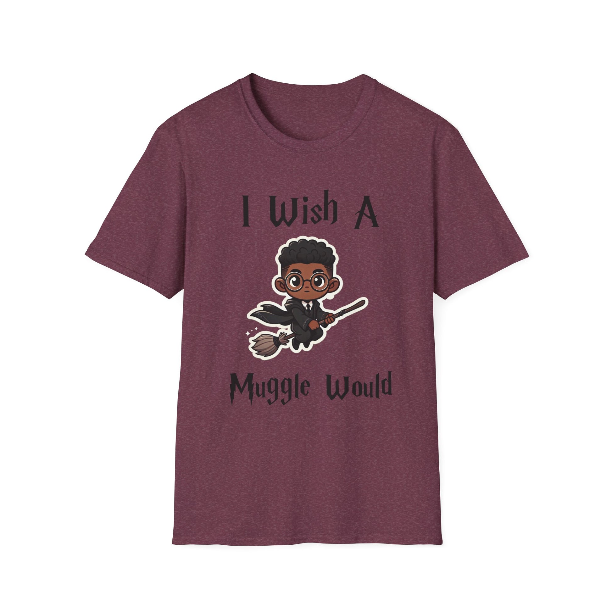 I Wish A Muggle Would Harry Potter Wizarding World T-Shirt Tee Unisex Shirt Soft
