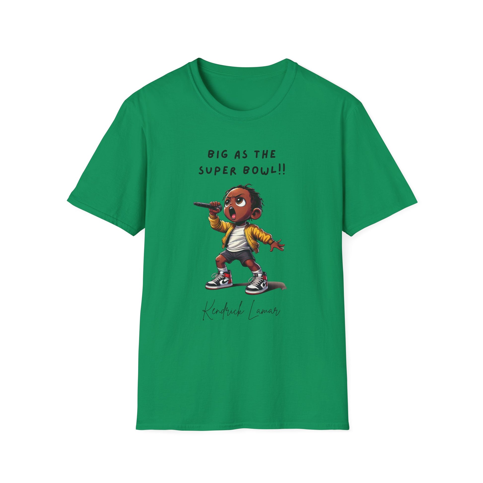 Kendrick Lamar Big As The Super Bowl Halftime Show Tee Hip Hop Graphic Shirt