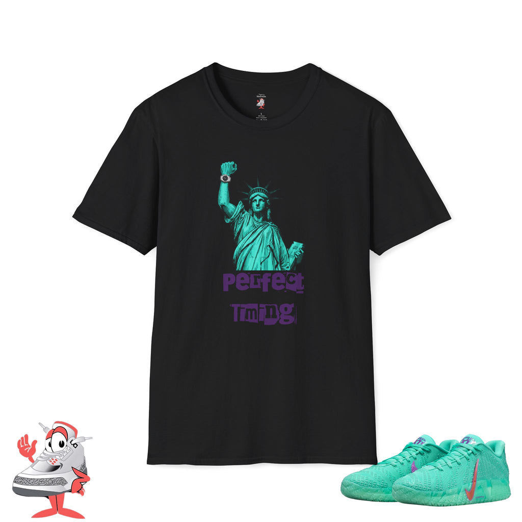 Matching Shirt For Nike Ja 3 Twelve Time Statue Of Liberty Morant Sneaker Match