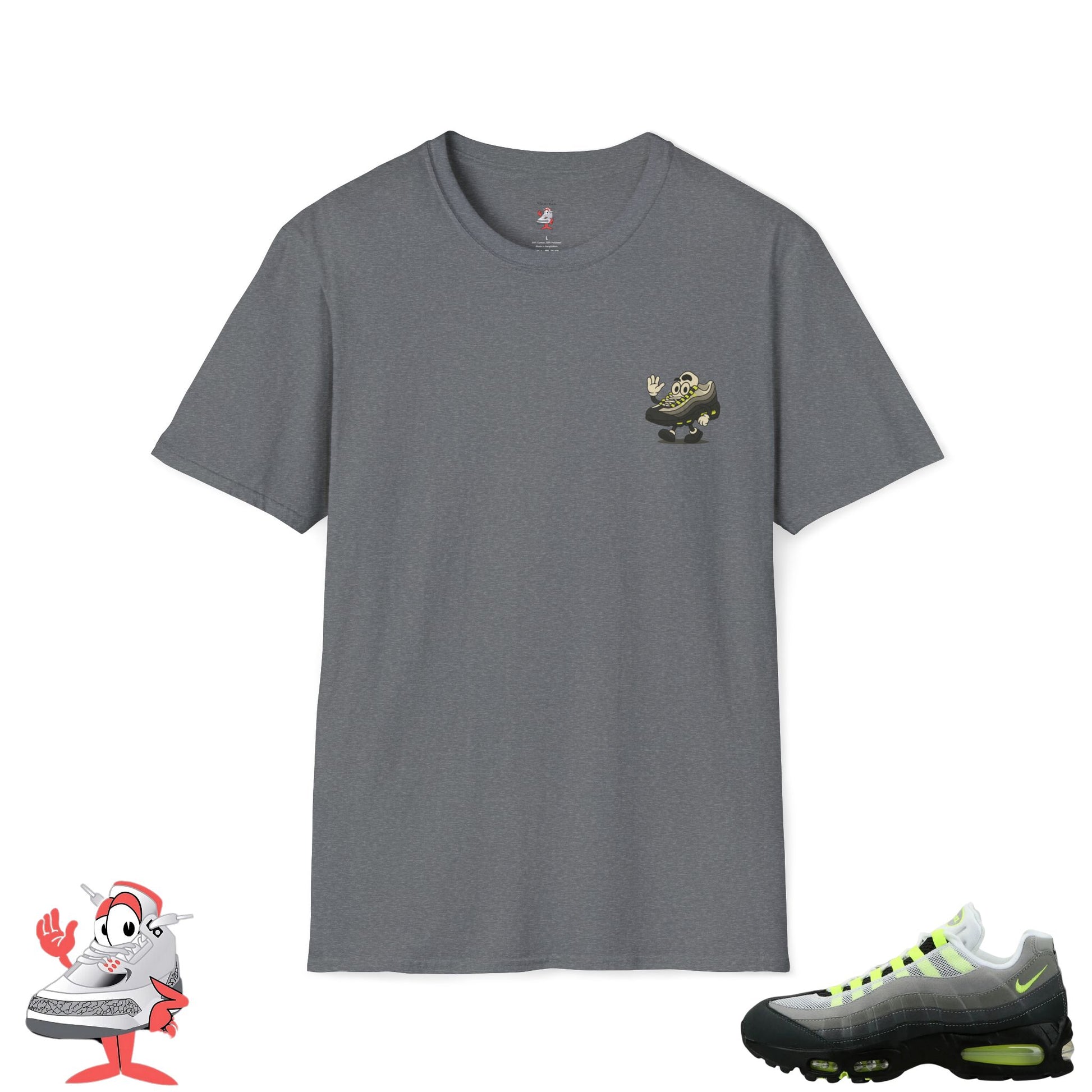 Matching Tee for Nike Air Max 95 Neon OG Big Bubble Sneaker Air Max Day Shirt