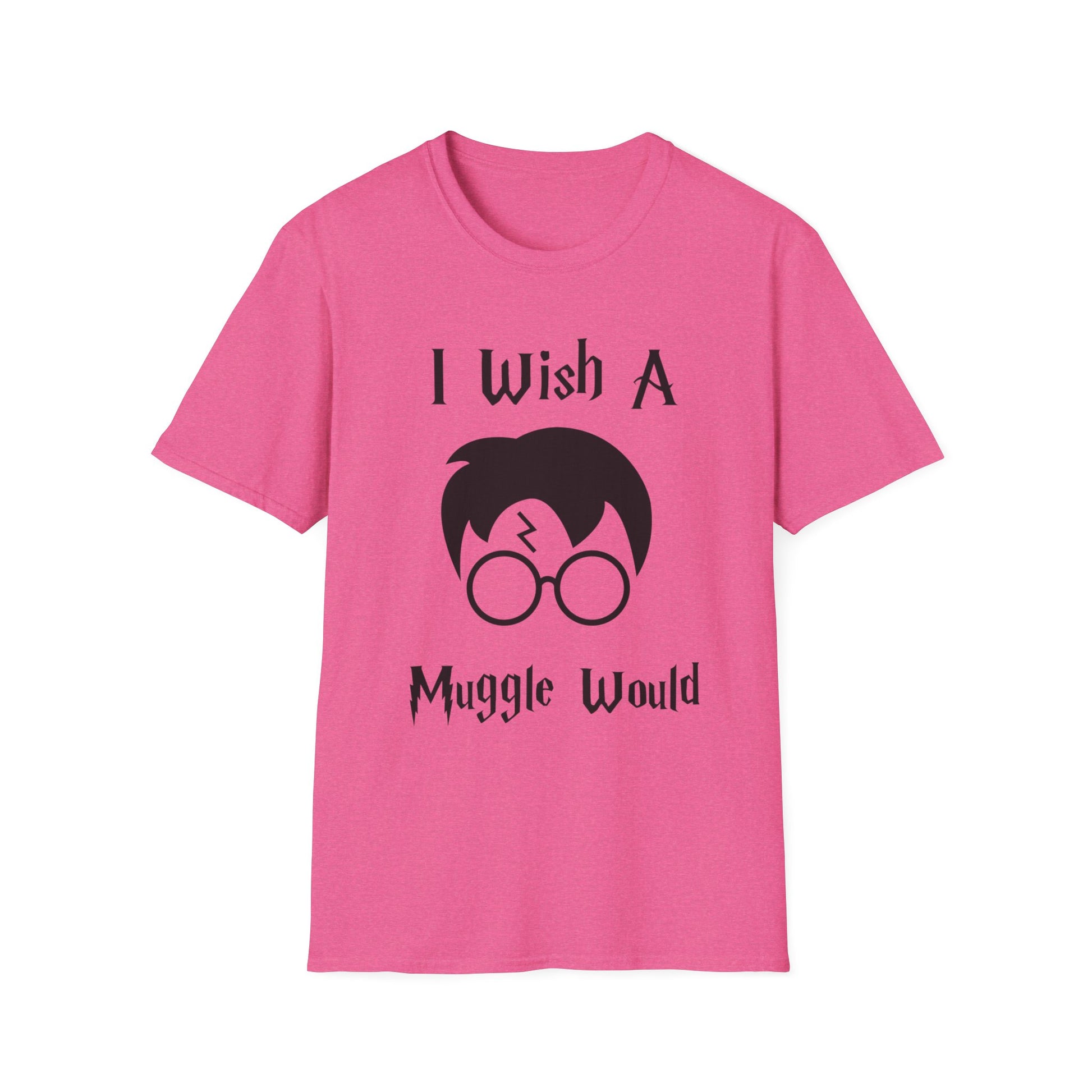 I Wish A Muggle Would Harry Potter Wizarding World T-Shirt Tee Unisex Shirt Soft