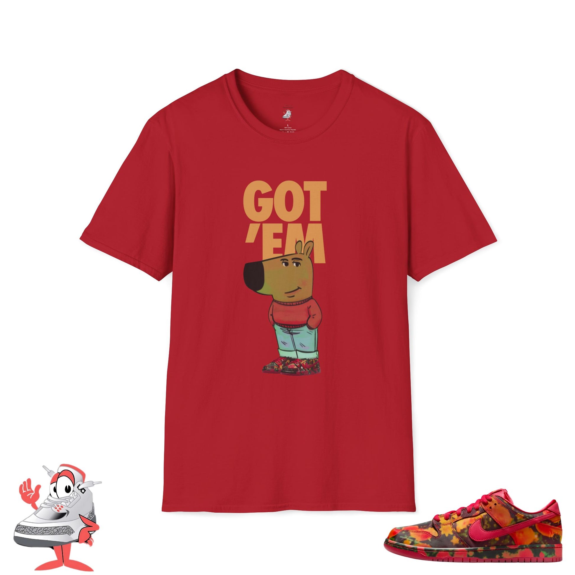 Wizard Of Oz Nike Dunk SB Matching Shirt Unisex Tee Ruby Streetwear Fashion
