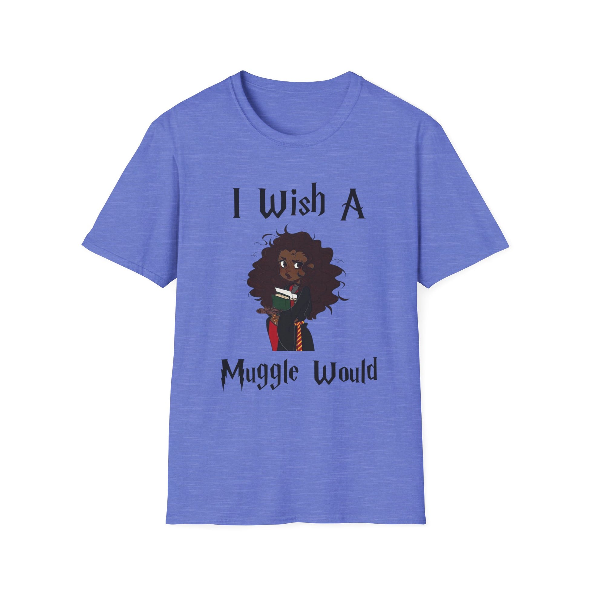 I Wish A Muggle Would Harry Potter Wizarding World T-Shirt Tee Unisex Shirt Soft