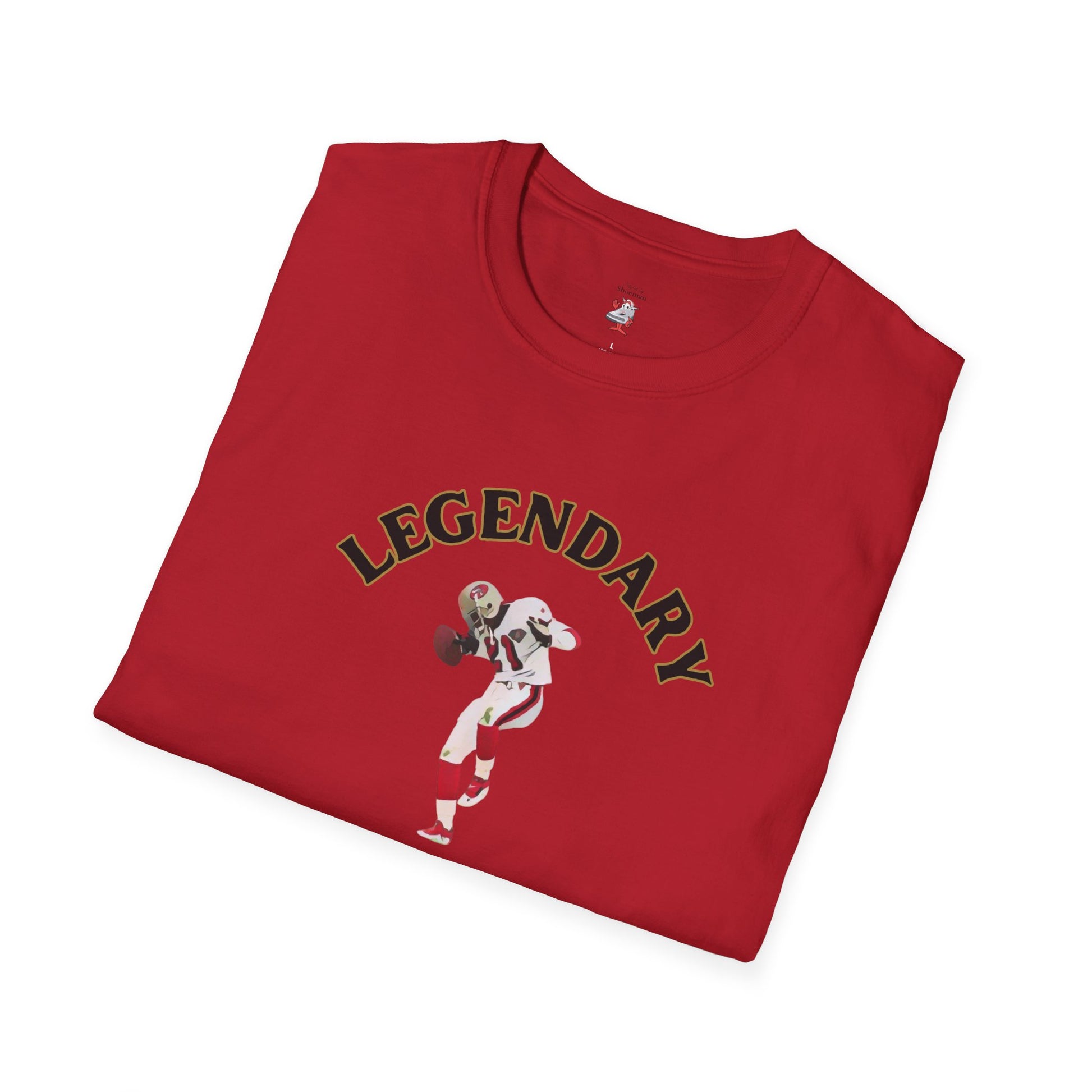 Legendary Swag T-Shirt Matches Nike Air Diamond Turf Prime Red 49ers Tee Deion