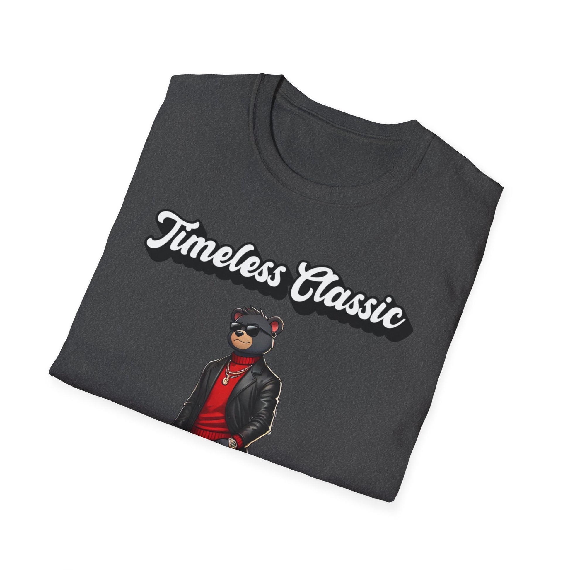 Retro 3 Black Cement Graphic T-Shirt Jordan Streetwear Sneaker Tee Unisex Bear