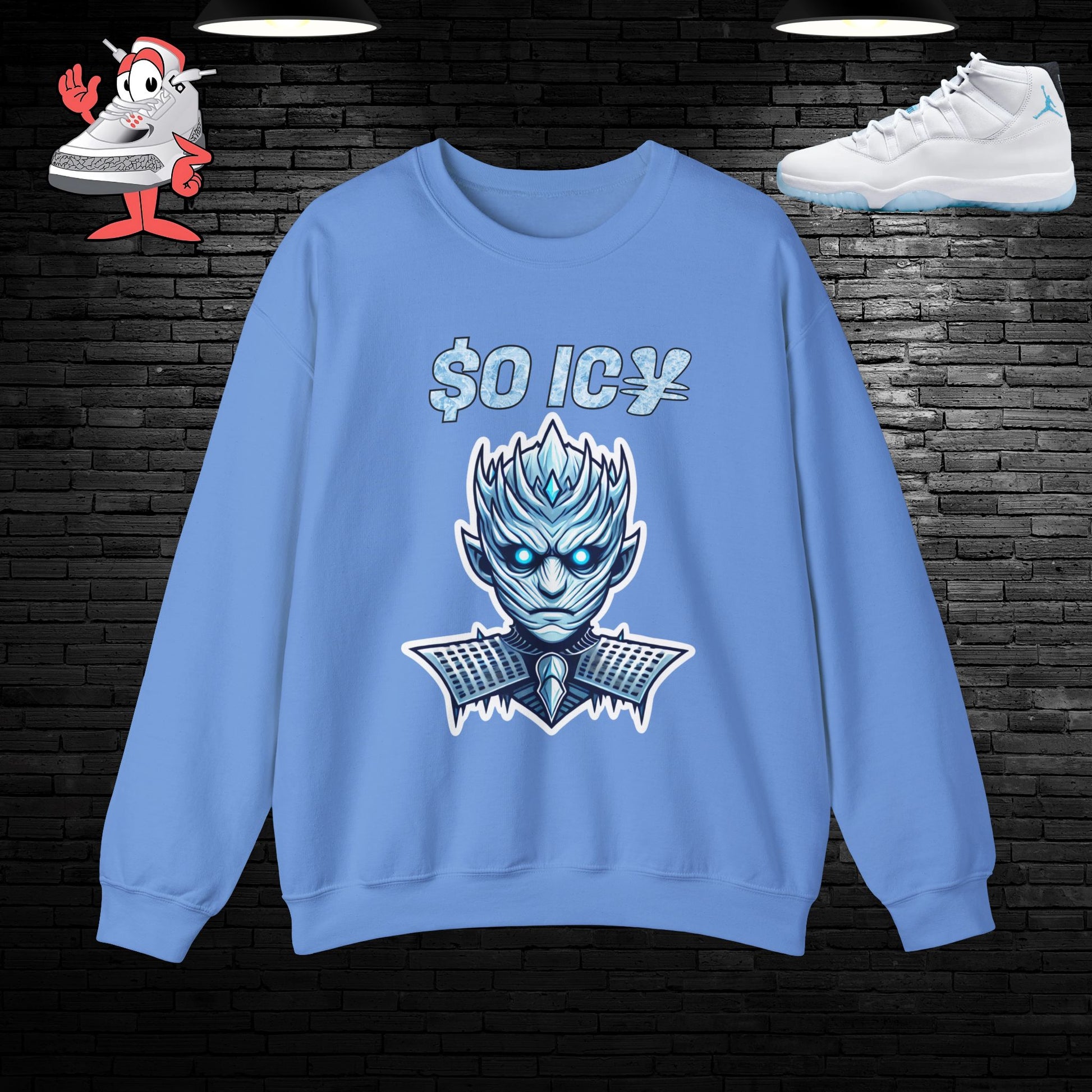 Air Jordan Retro 11 Legend Blue Matching Crewneck Sweater Sneakerhead Shoes XI