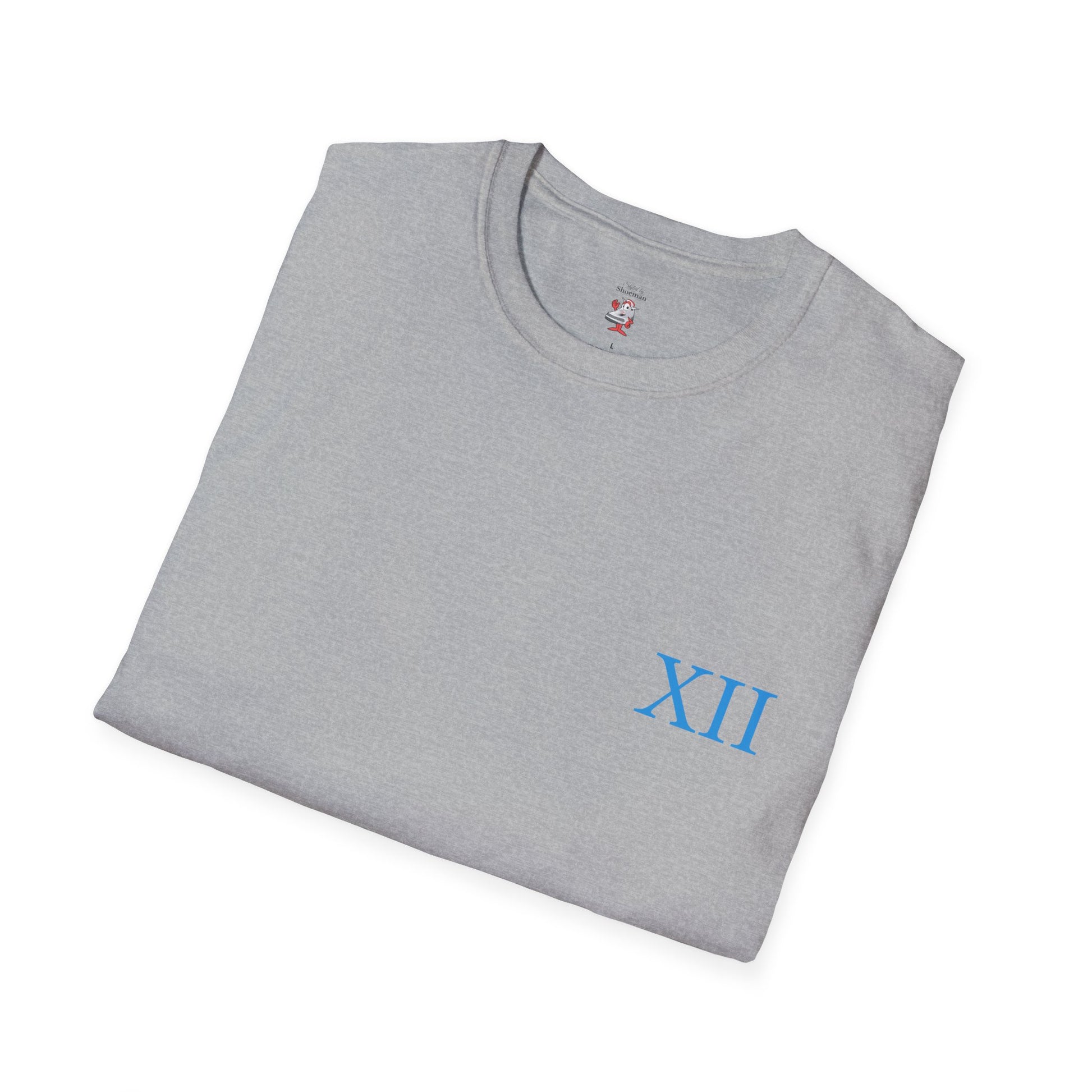 Matching Shirt For Air Jordan Retro 12 Melo White University Blue Sneaker Match