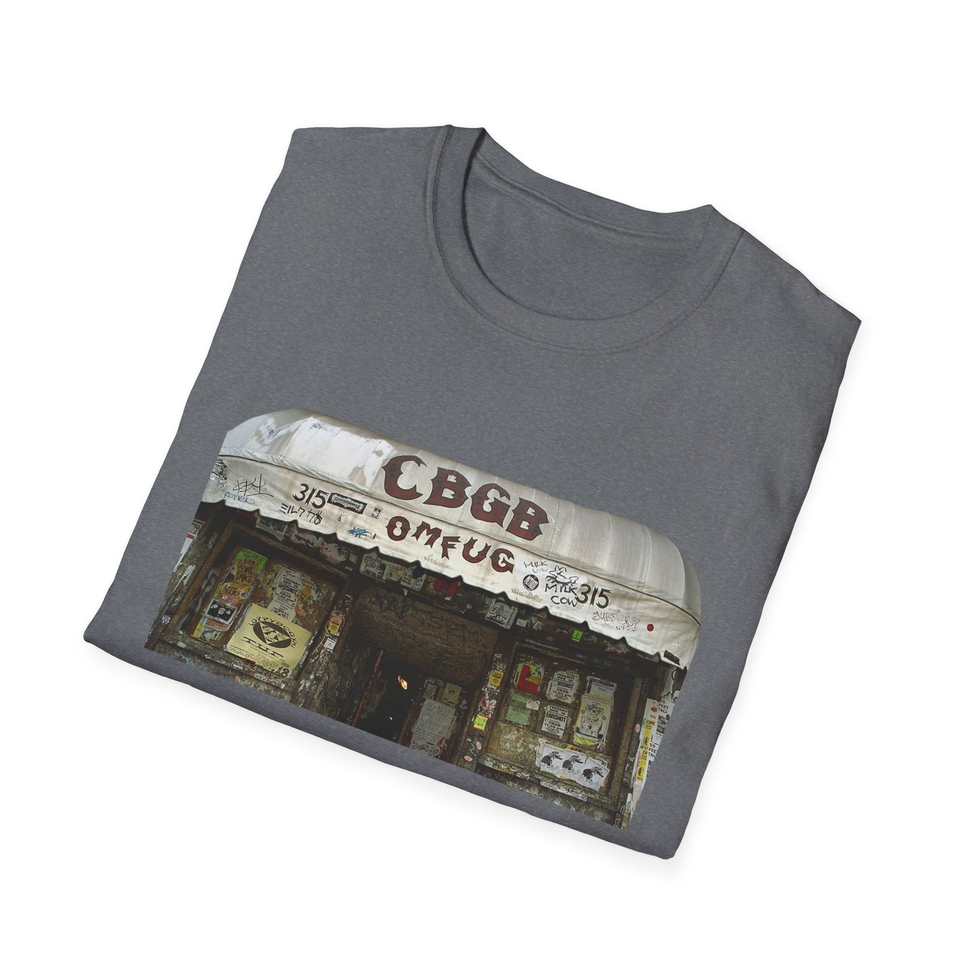 Nike Dunk Low SB CBGB Matching Shirt Vintage Graphic T-Shirt Unisex Music Tee