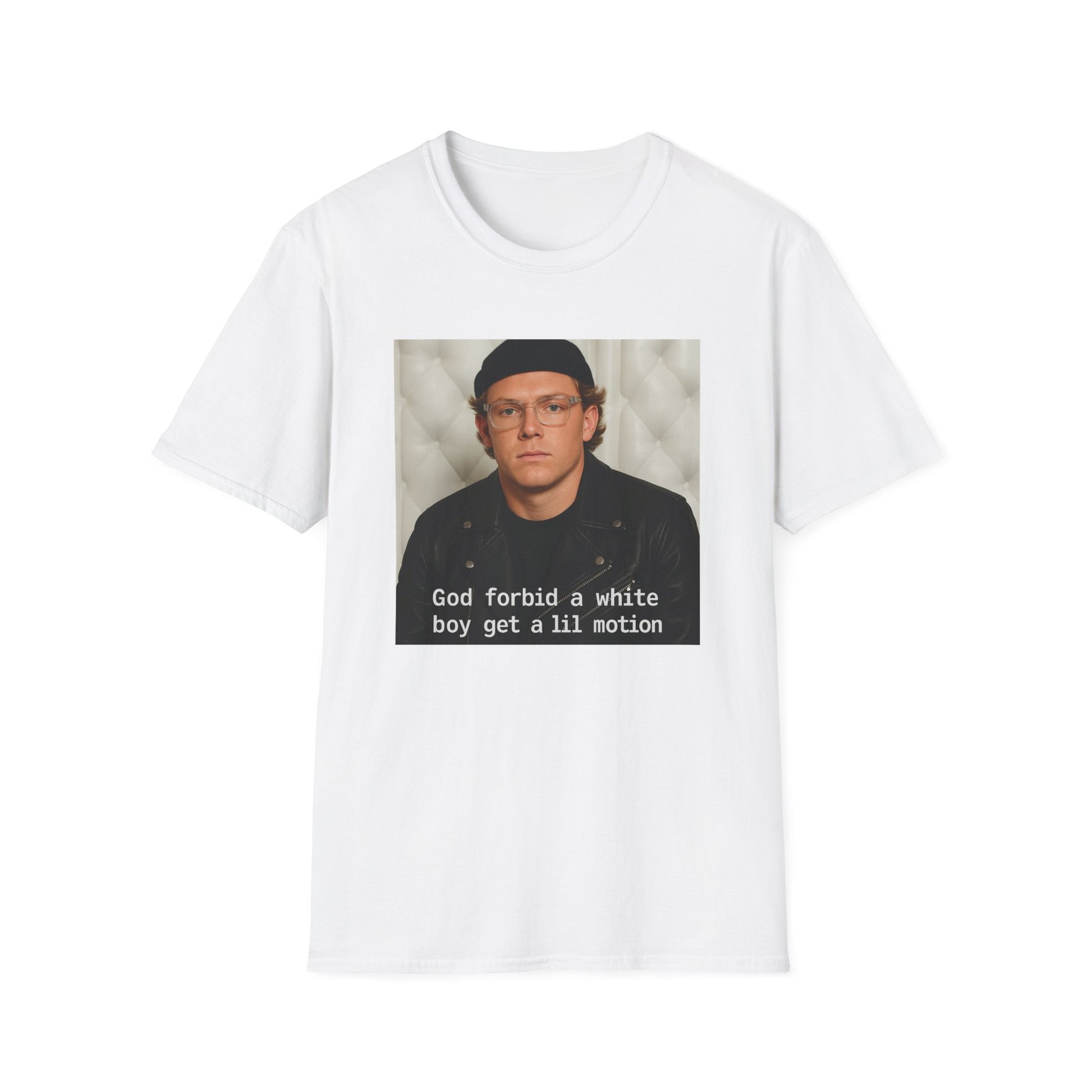 Jaxson Dart God Forbid A White Boy Get A Lil Motion Funny Football Shirt NY