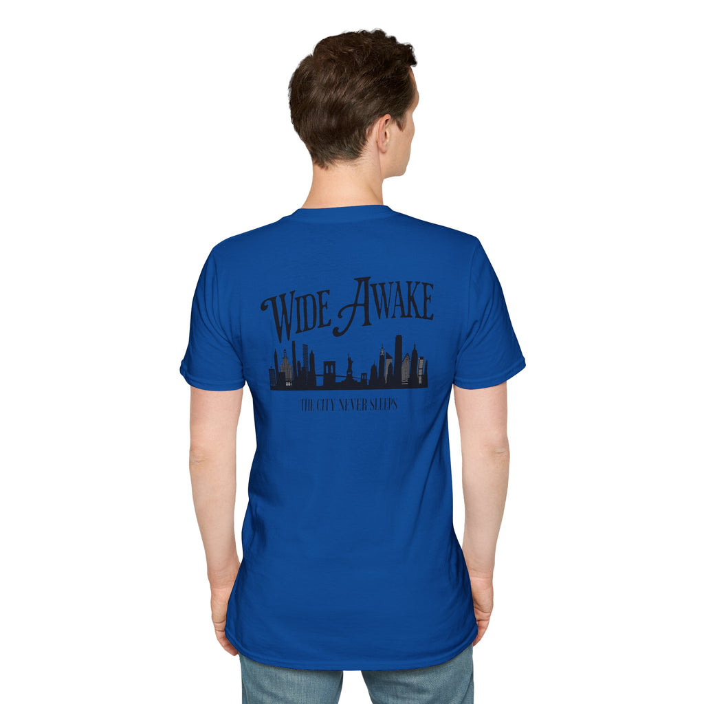 Matching Shirt For Awake NY x Air Jordan Retro 5 Black Racer Blue Sneaker Match