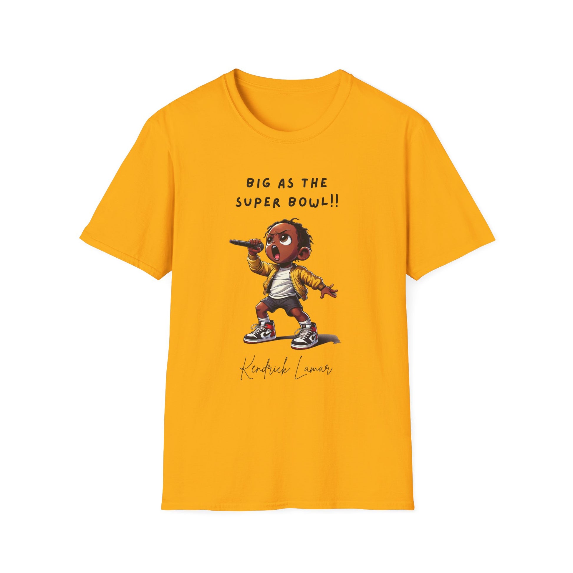 Kendrick Lamar Big As The Super Bowl Halftime Show Tee Hip Hop Graphic Shirt
