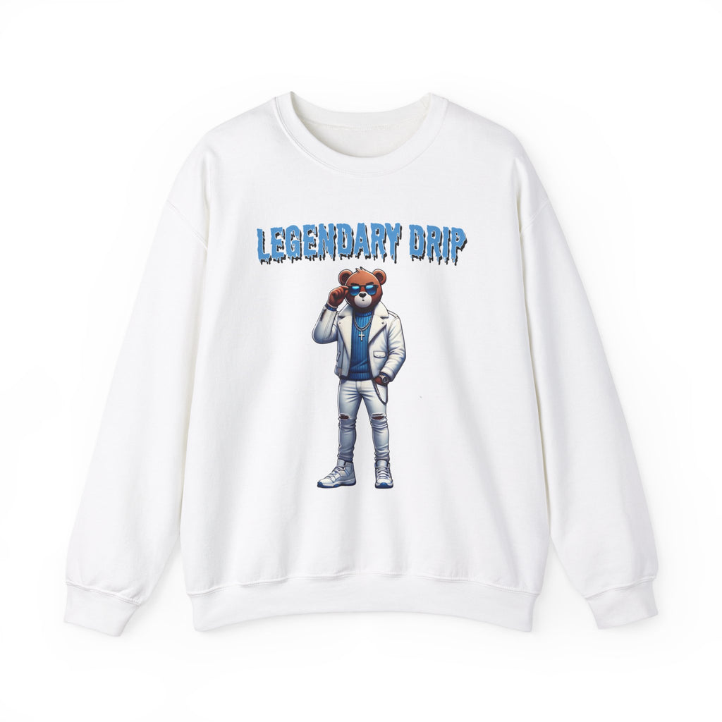 Retro 11 Jordan Legend Blue Sweatshirt, Unisex Crewneck Jumper Pullover Sweater