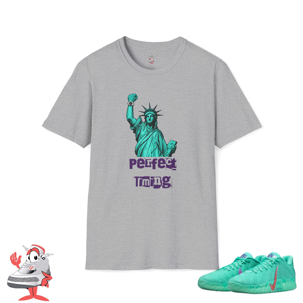 Matching Shirt For Nike Ja 3 Twelve Time Statue Of Liberty Morant Sneaker Match