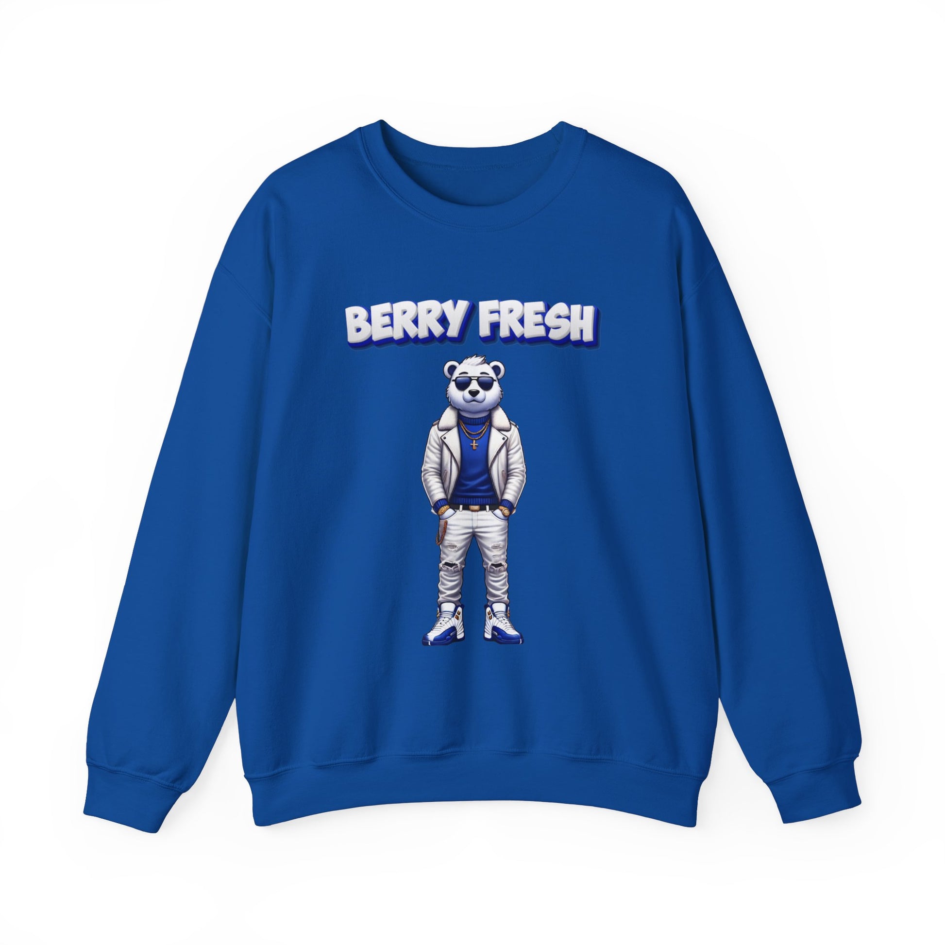 Blueberry Retro 12 Crewneck Sweatshirt Jordan Inspired Jumper Sweater Streetwear