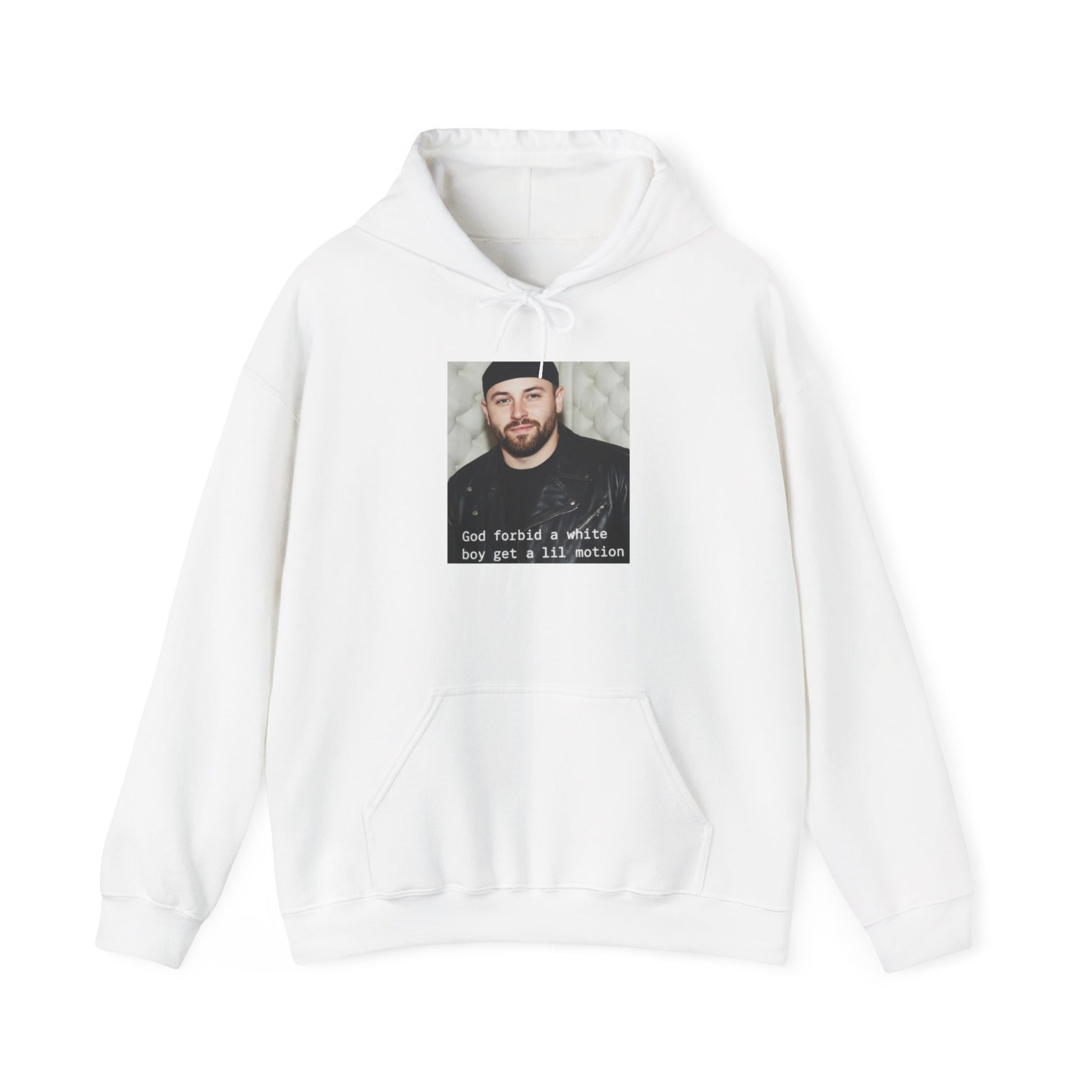 Baker Mayfield God Forbid A White Boy Get A Lil Motion Funny Football Hoodie