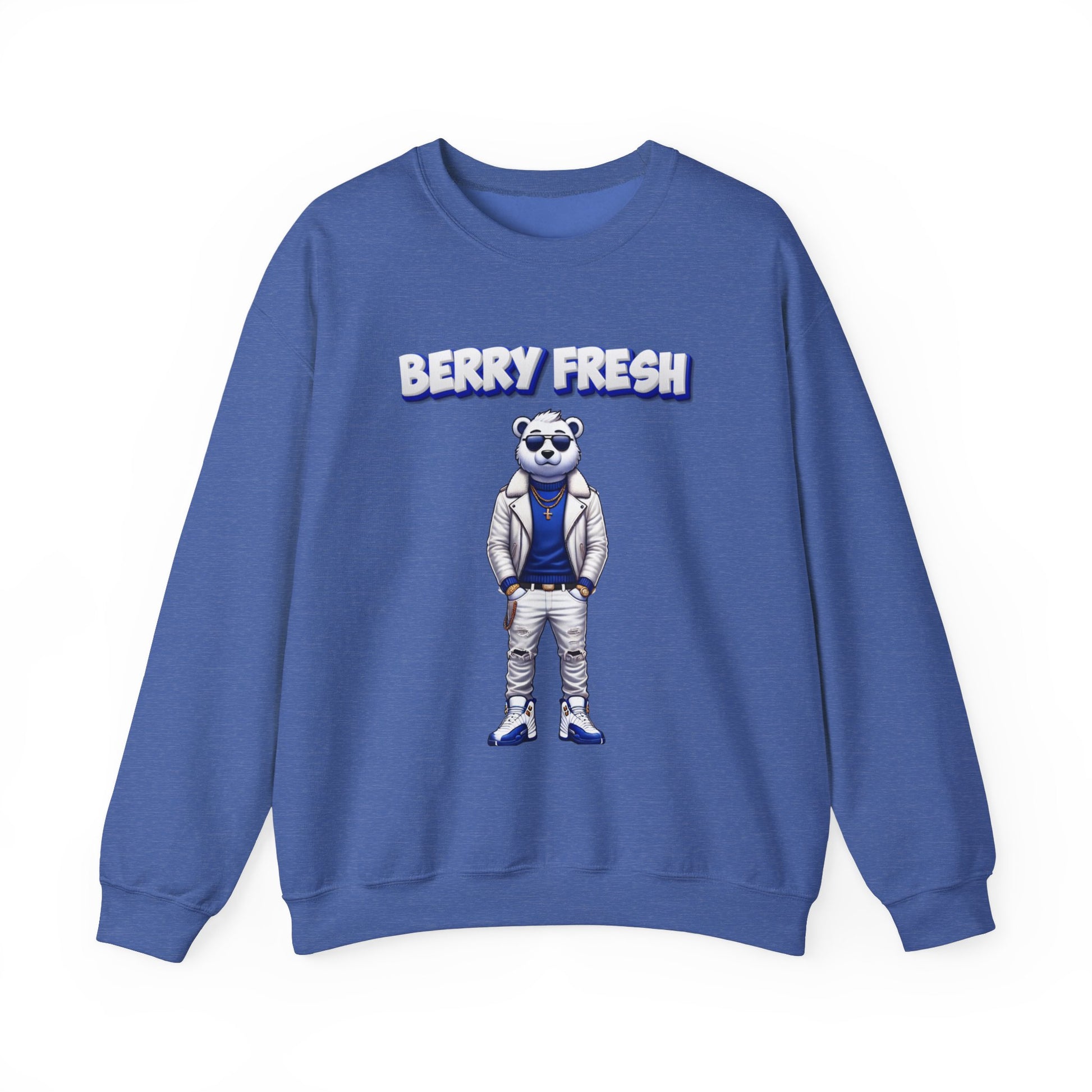 Blueberry Retro 12 Crewneck Sweatshirt Jordan Inspired Jumper Sweater Streetwear