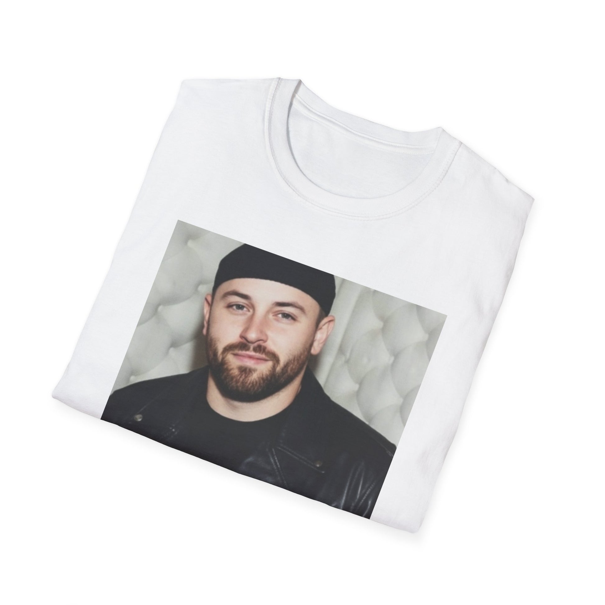 Baker Mayfield God Forbid A White Boy Get A Lil Motion Funny Meme T-Shirt Bucs