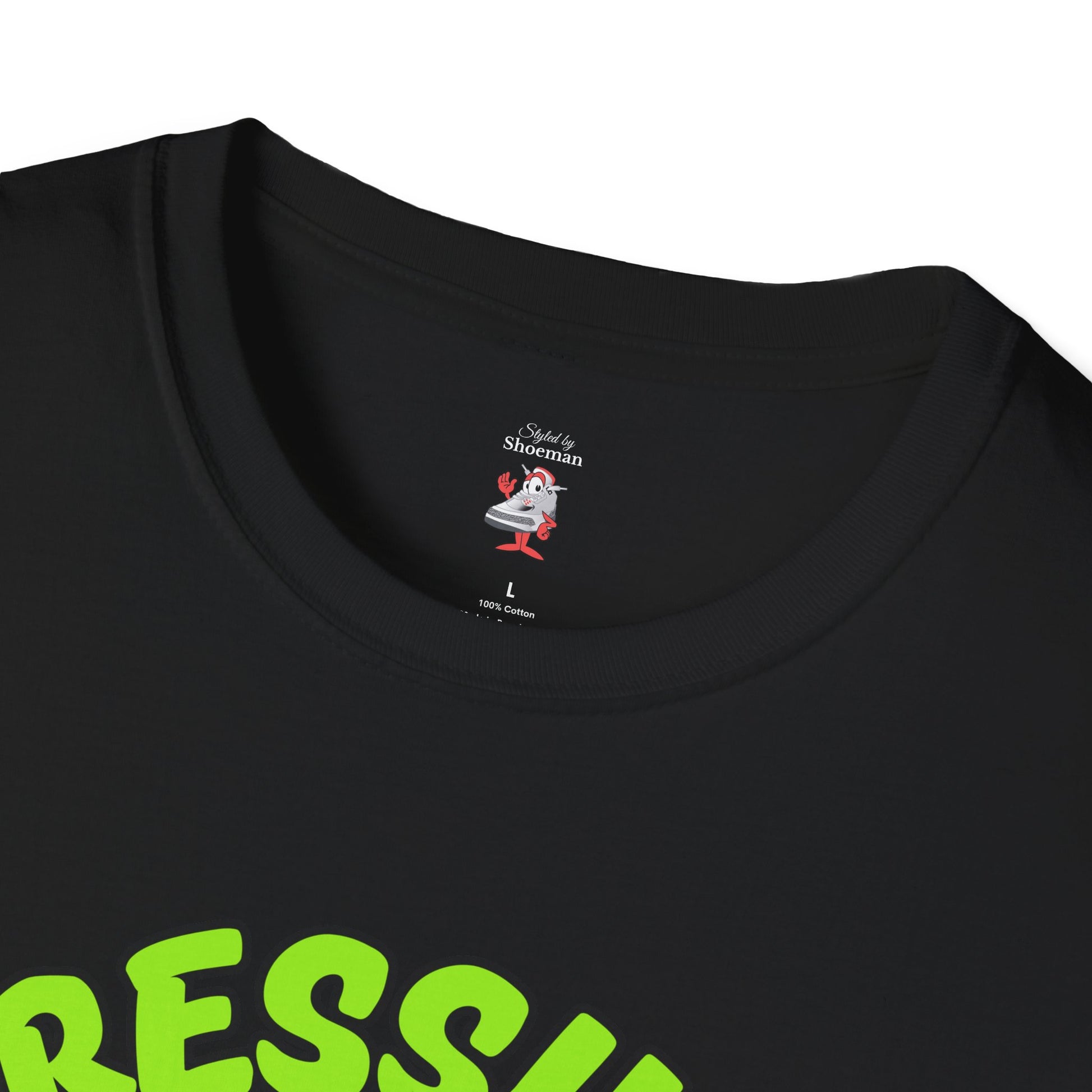 Nike Air Foamposite One Black Volt Green Matching Shirt Pressure Diamond T-Shirt