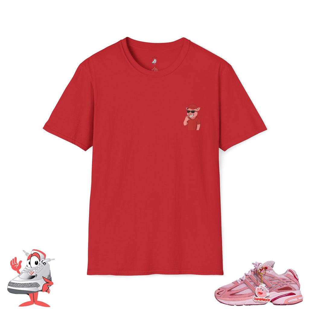 Matching Shirt For Unheardof X Adidas Pork Chop Piggy Runner Sneakers Tee Unisex