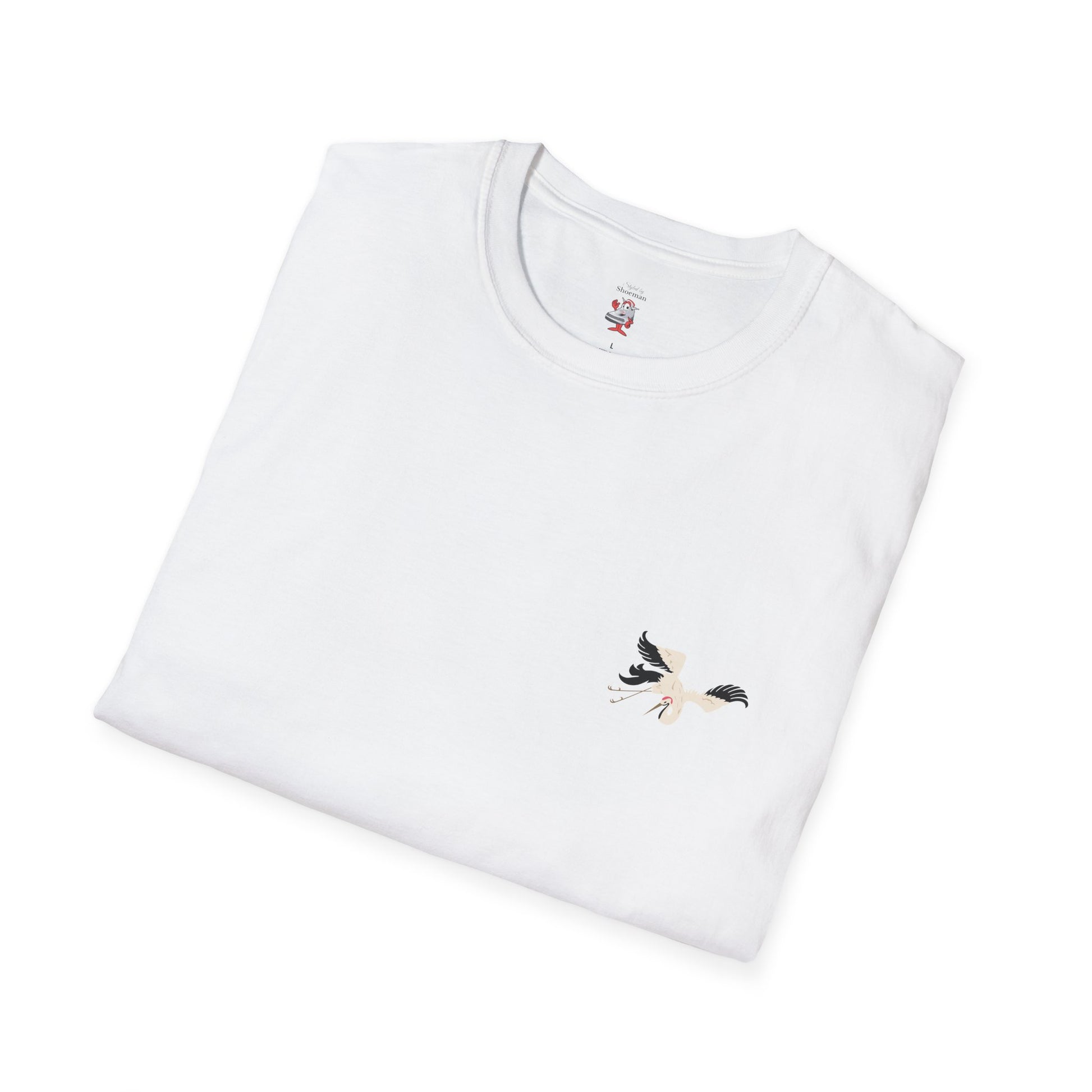 Matching Shirt For Air Jordan Retro 1 Low OG Rui Hachimura Crane Sneaker Tee