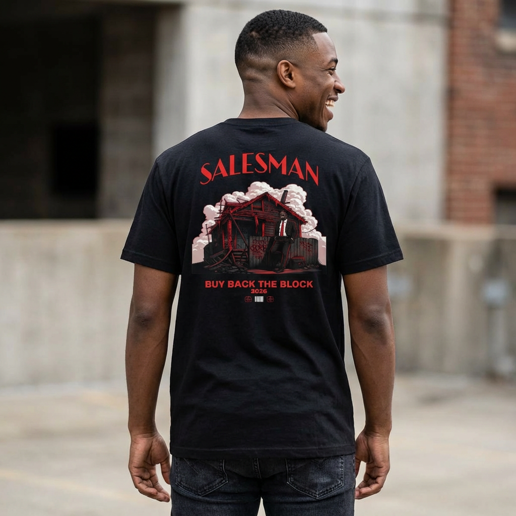 Matching Shirt For Air Jordan Retro 6 Reverse Infrared Salesman VI Sneaker Match Tee