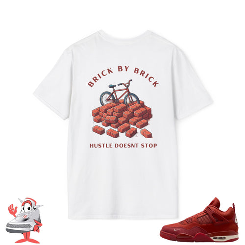 Matching Shirt for Nigel Sylvester x Air Jordan 4 Brick by Brick T-Shirt Retro
