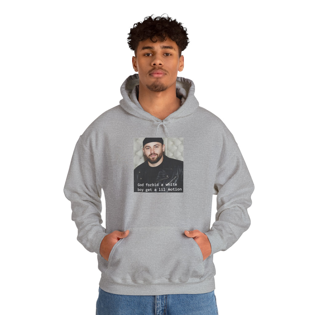 Baker Mayfield God Forbid A White Boy Get A Lil Motion Funny Football Hoodie