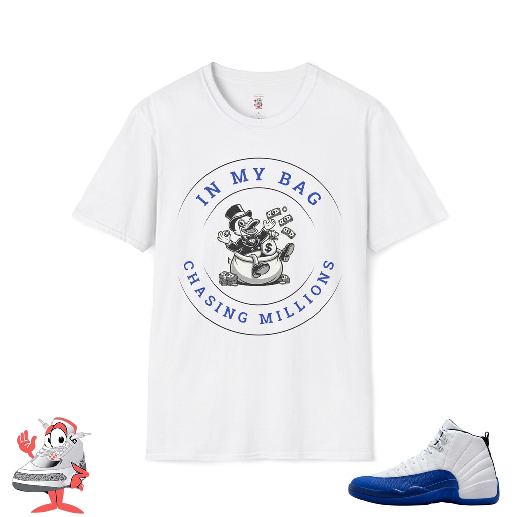 In My Bag Matching Jordan Retro 12 Blueberry Royal Blue Graphic T-Shirt Unisex