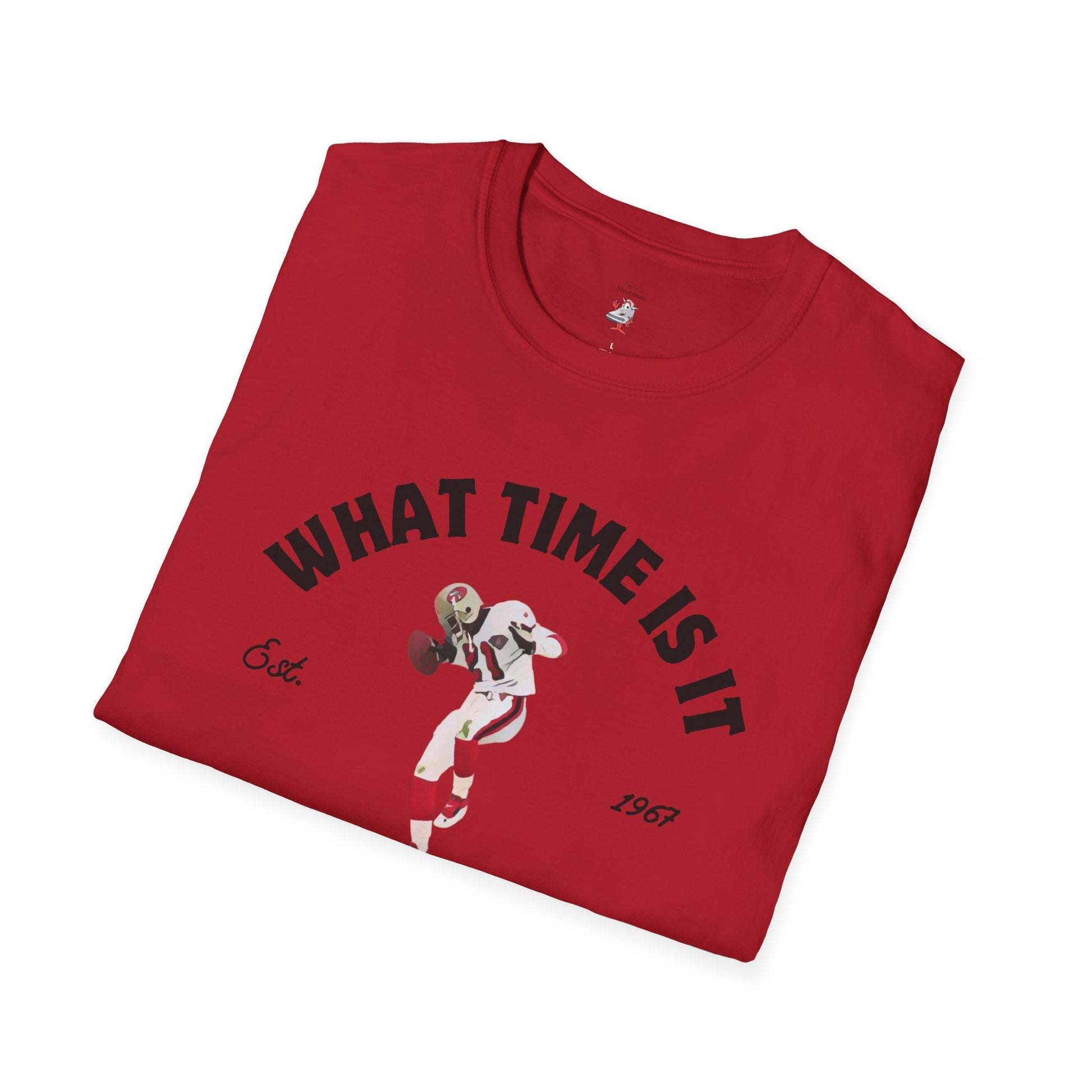 Prime Time T-Shirt Matches Nike Air Diamond Turf 2 Prime Red 49ers Shoes Deion