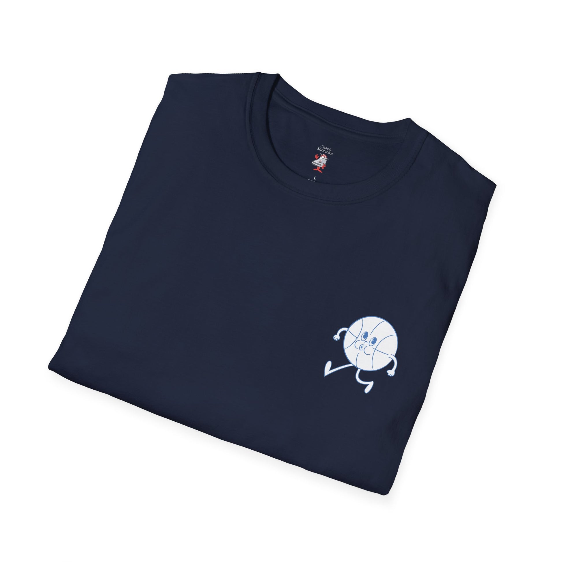 Matching Shirt For Air Jordan Retro 1 Low OG Obsidian White Navy Carolina Blue